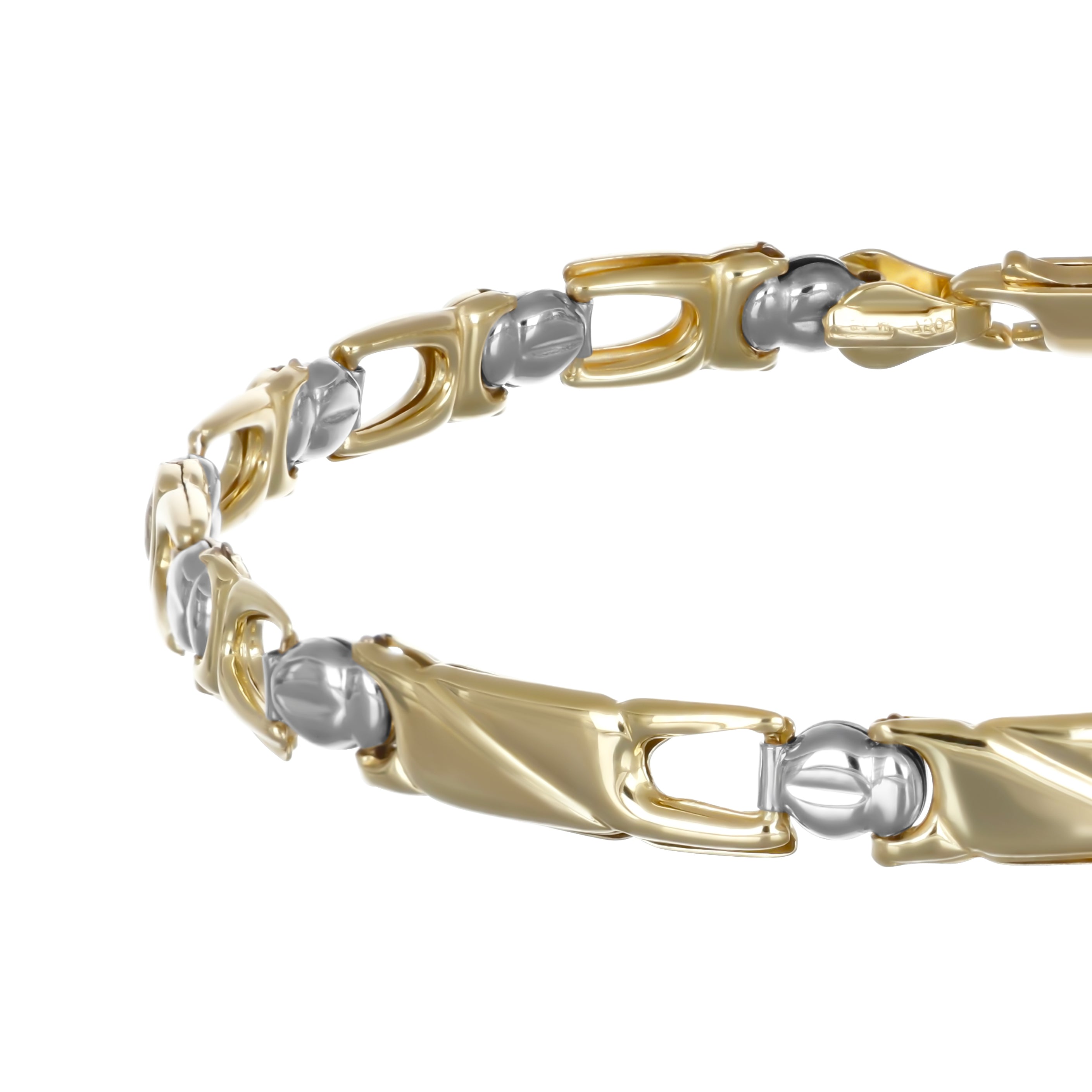 Bracciale - 18 carati Oro giallo, Oro bianco