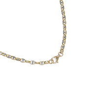 Collana - 18 carati Oro giallo, Oro bianco