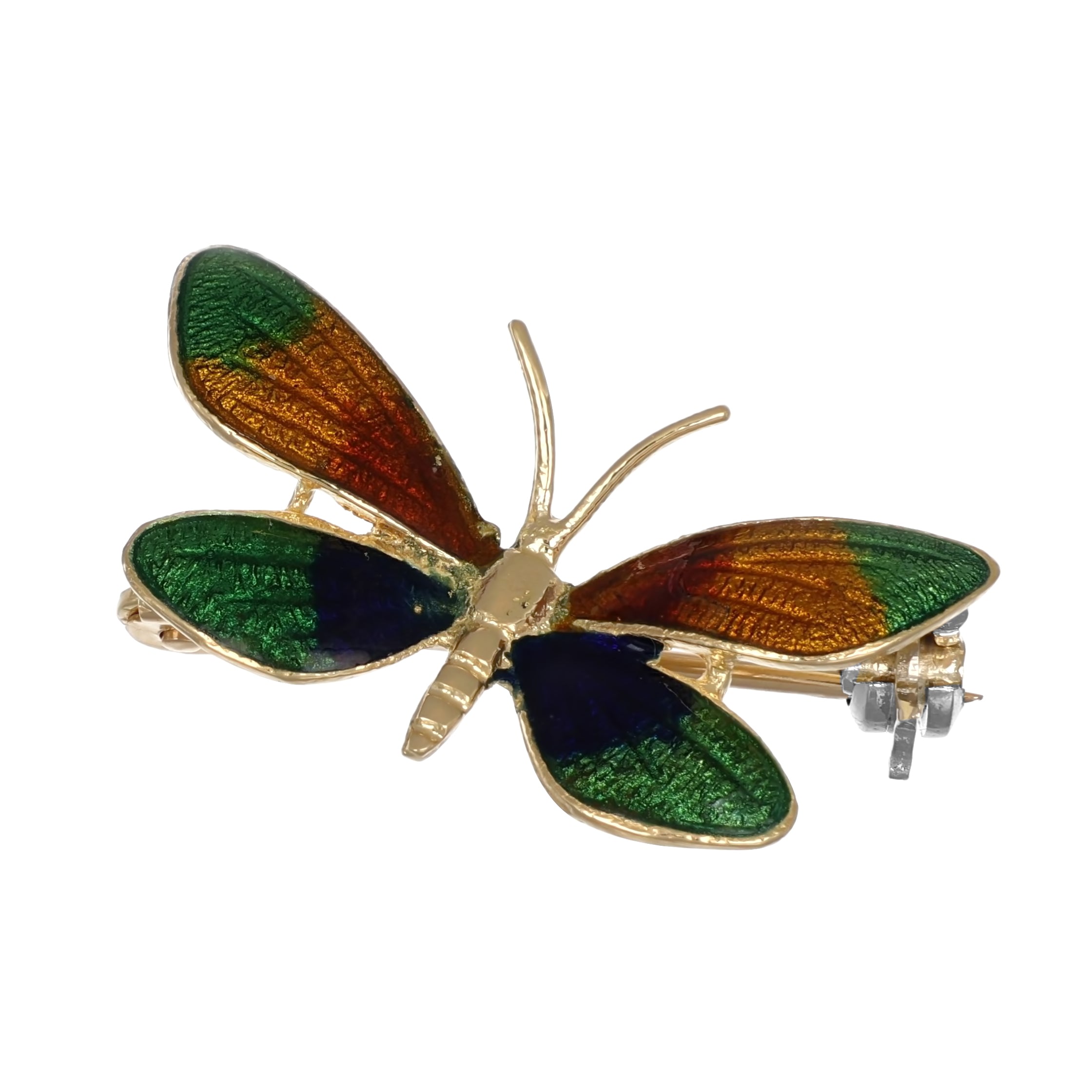 Spilla - 18 carati Oro giallo