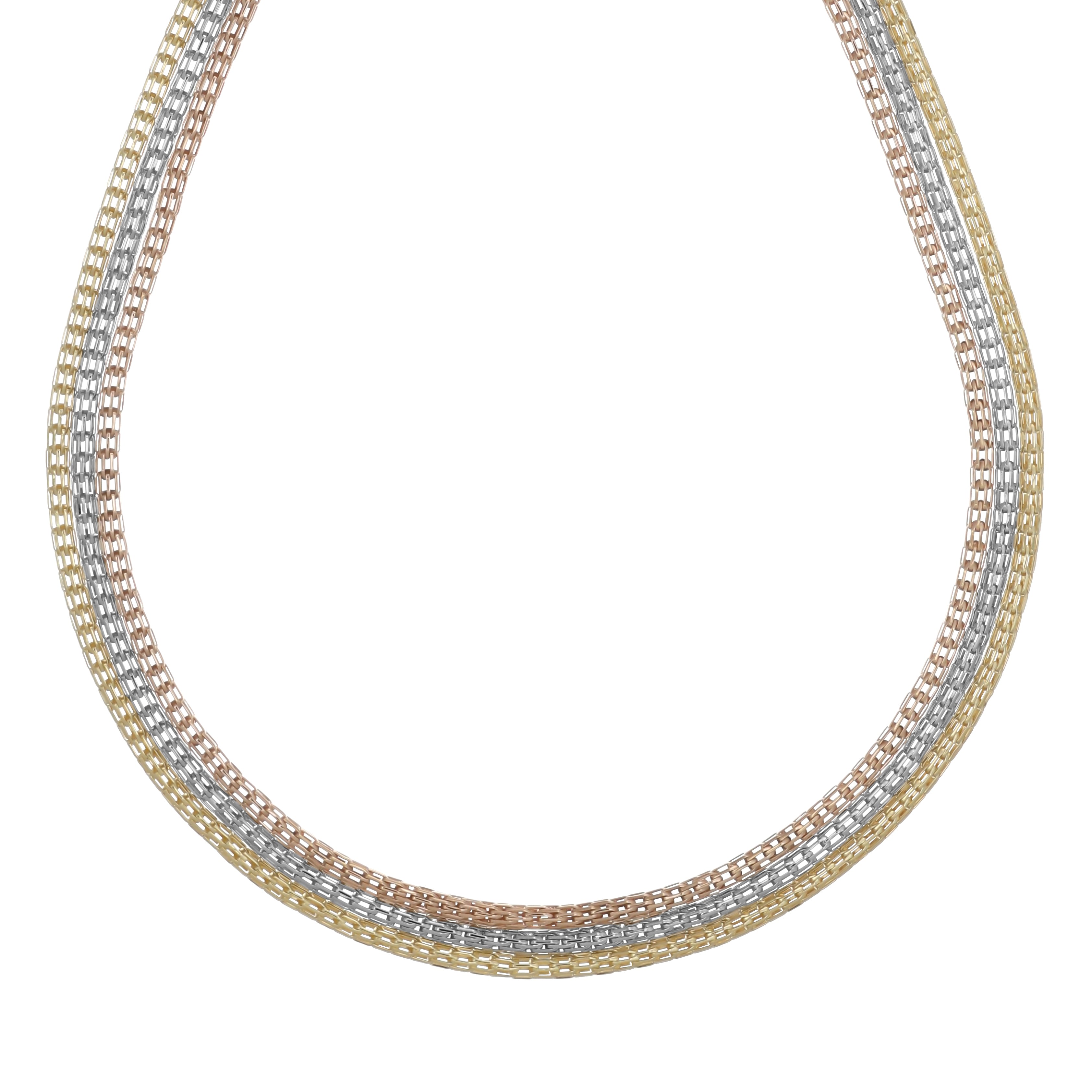 Collana - 18 carati Oro giallo, Oro bianco, Oro rosa