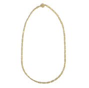 Collana - 18 carati Oro giallo, Oro bianco - 0.02ct. tw. Diamante (Naturale)