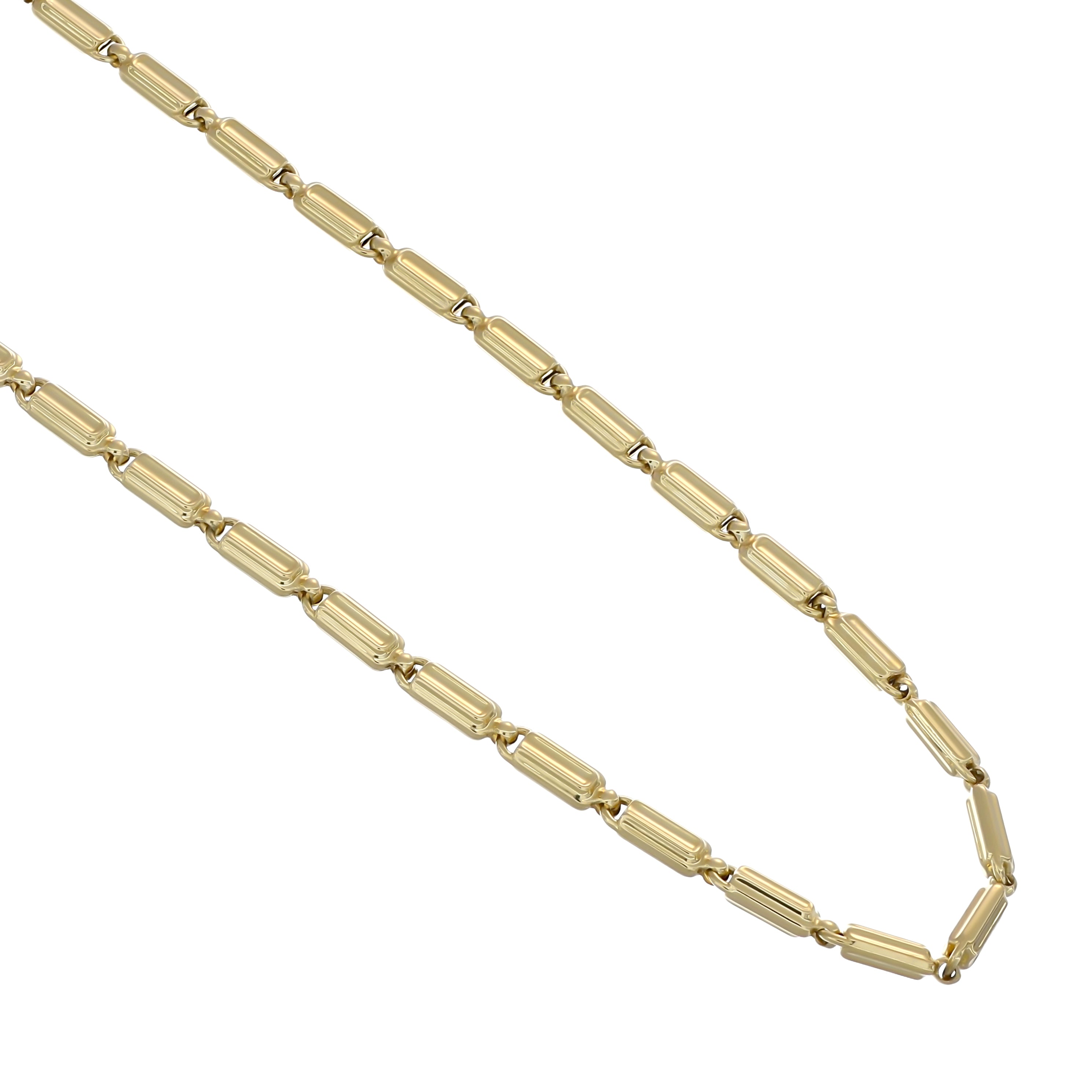 Collana - 18 carati Oro giallo, Oro bianco - 0.02ct. tw. Diamante (Naturale)