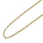 Collana - 18 carati Oro giallo, Oro bianco - 0.02ct. tw. Diamante (Naturale)