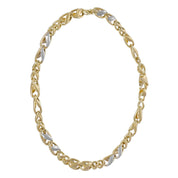 Bracciale - 18 carati Oro giallo, Oro bianco