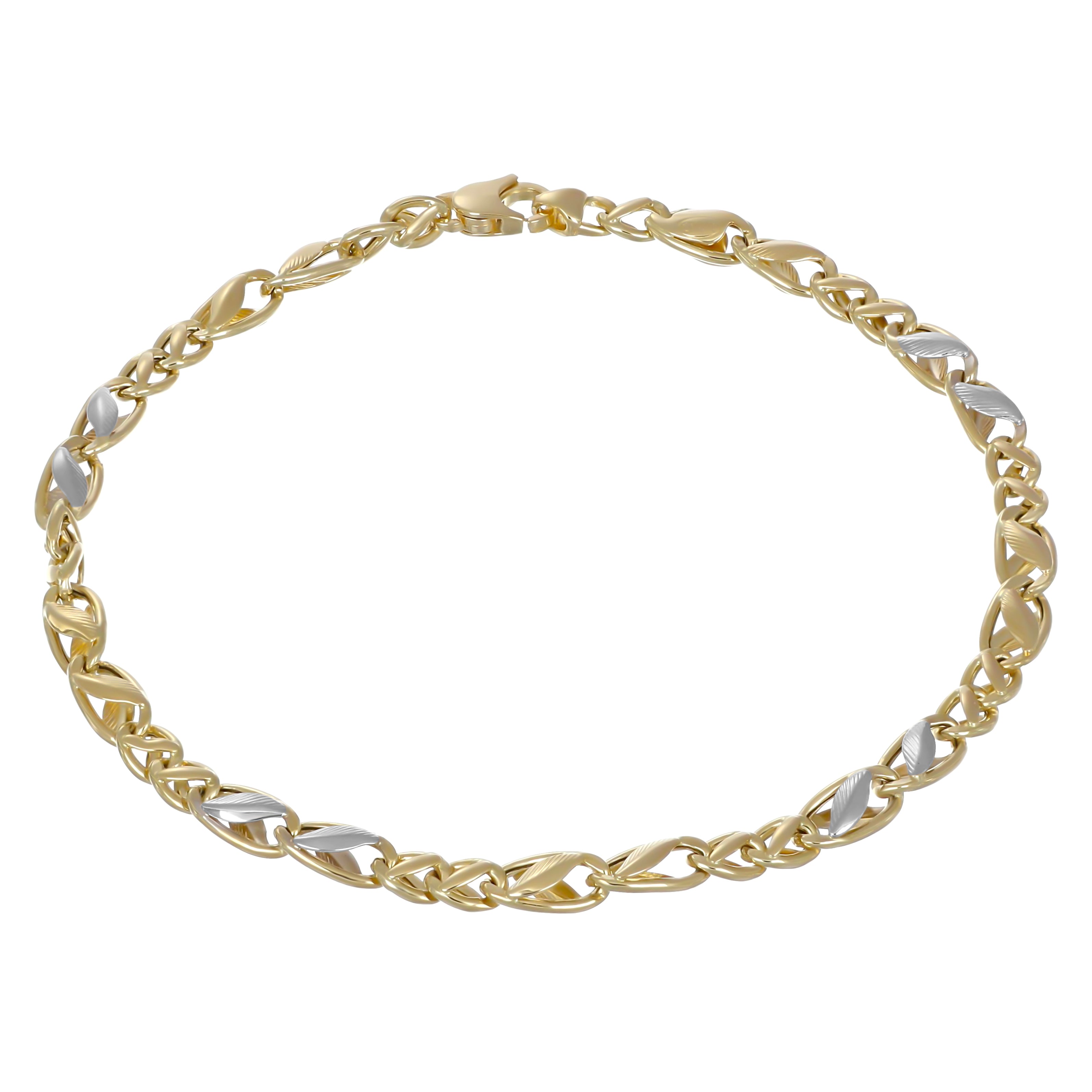 Bracciale - 18 carati Oro giallo, Oro bianco