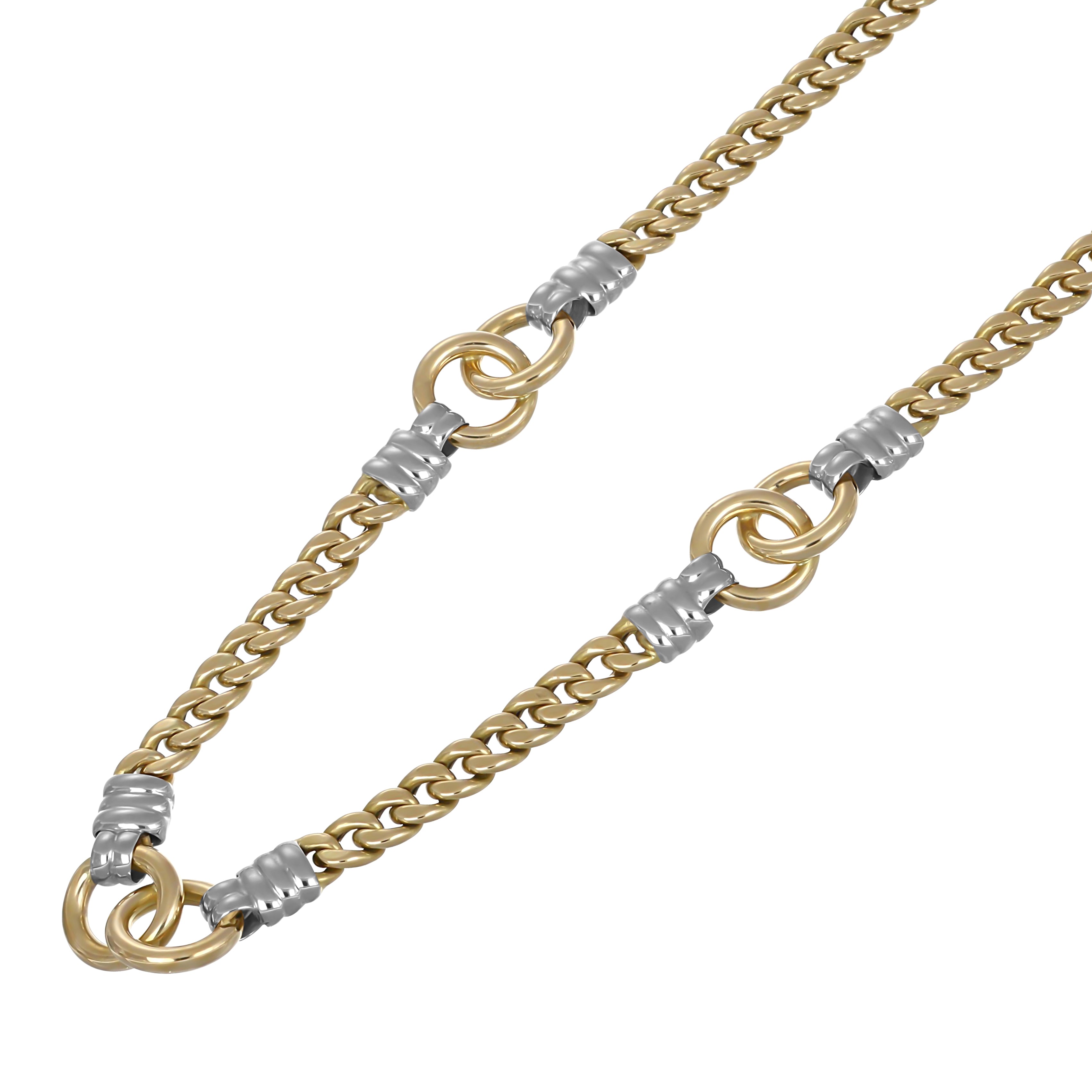 Collana - 18 carati Oro giallo, Oro bianco