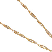 Collana con ciondolo - 21 kt Oro giallo