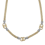 Collana - 18 carati Oro giallo, Oro bianco