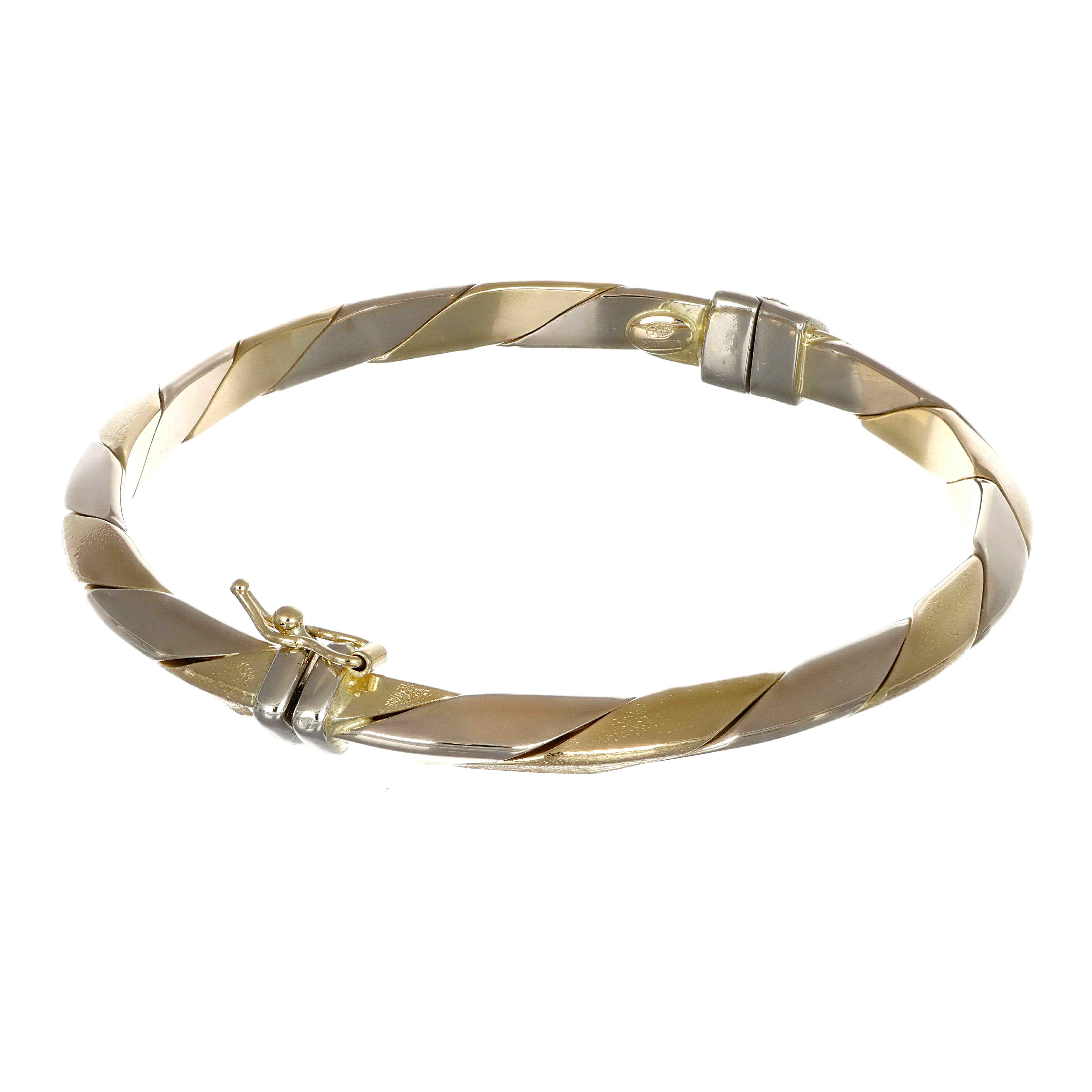 Bracciale - 18 carati Oro giallo, Oro bianco