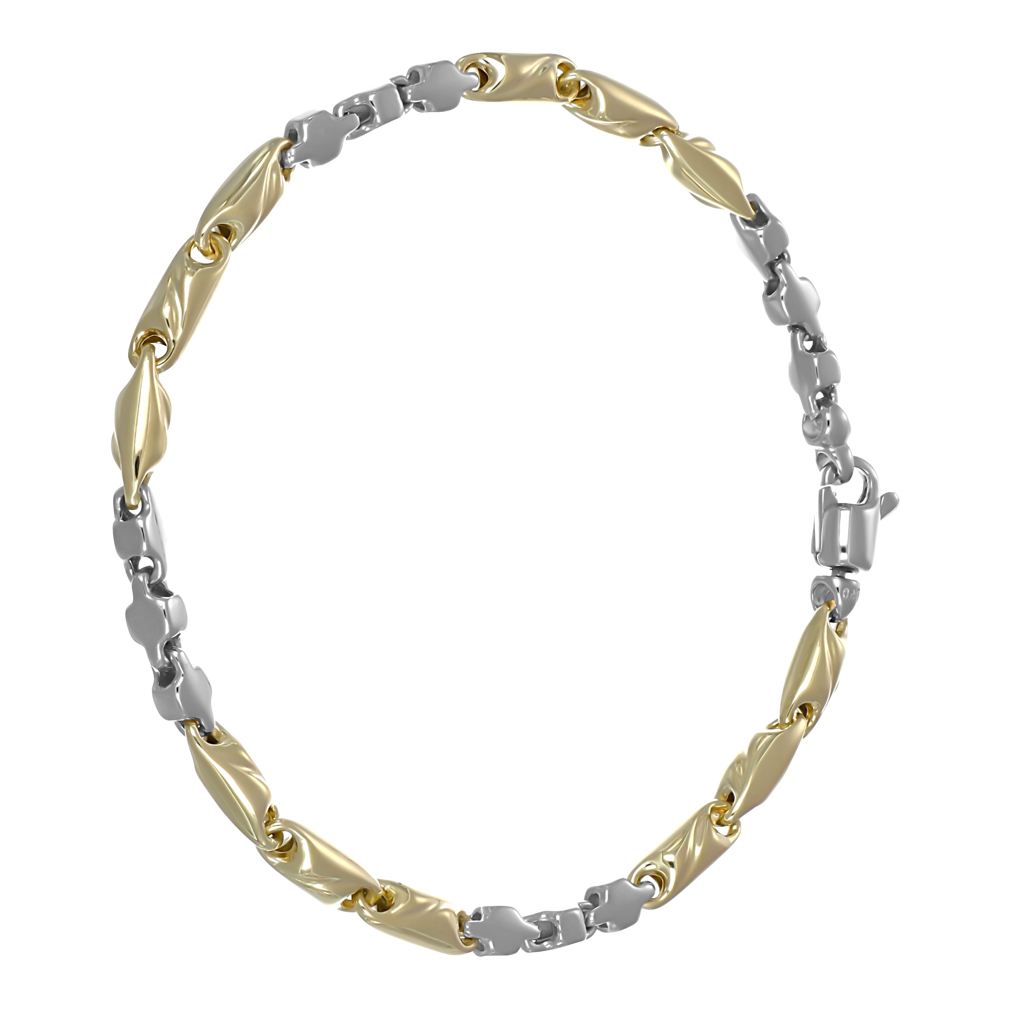 Bracciale - 18 carati Oro giallo, Oro bianco