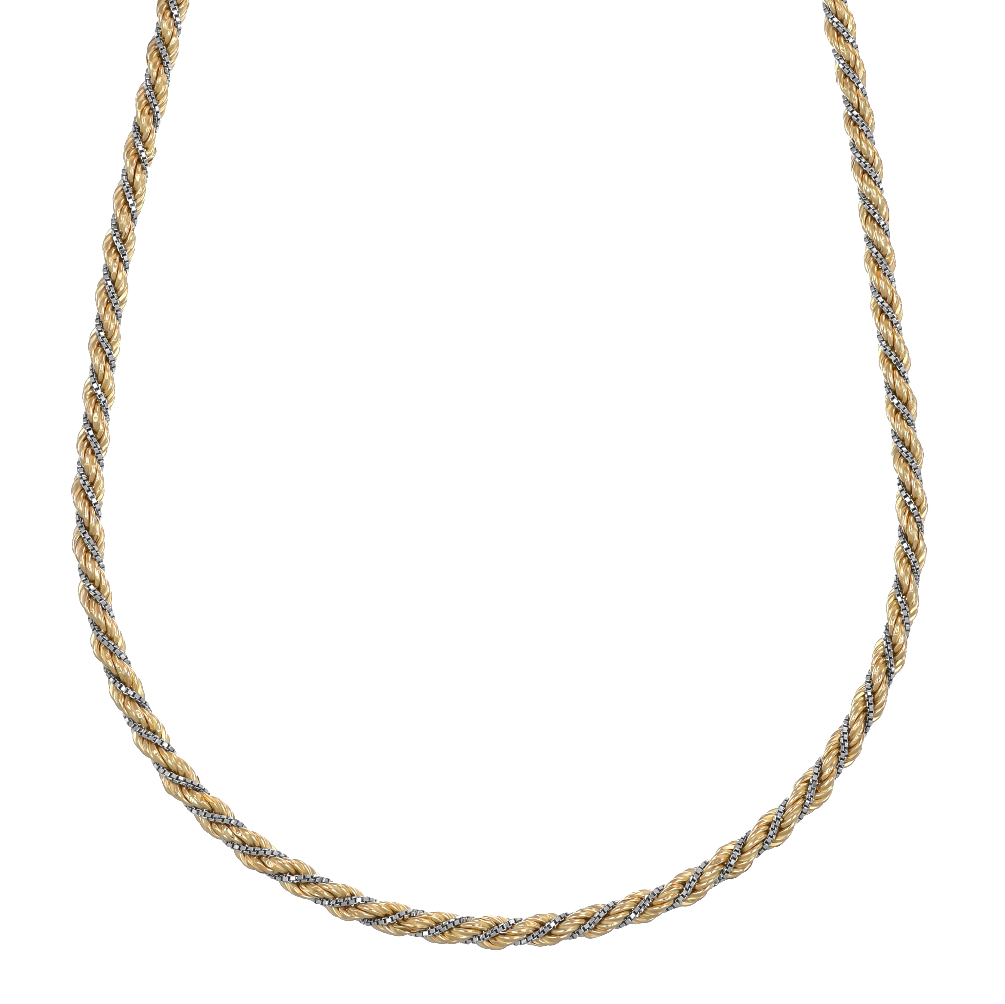 Collana - 18 carati Oro giallo, Oro bianco