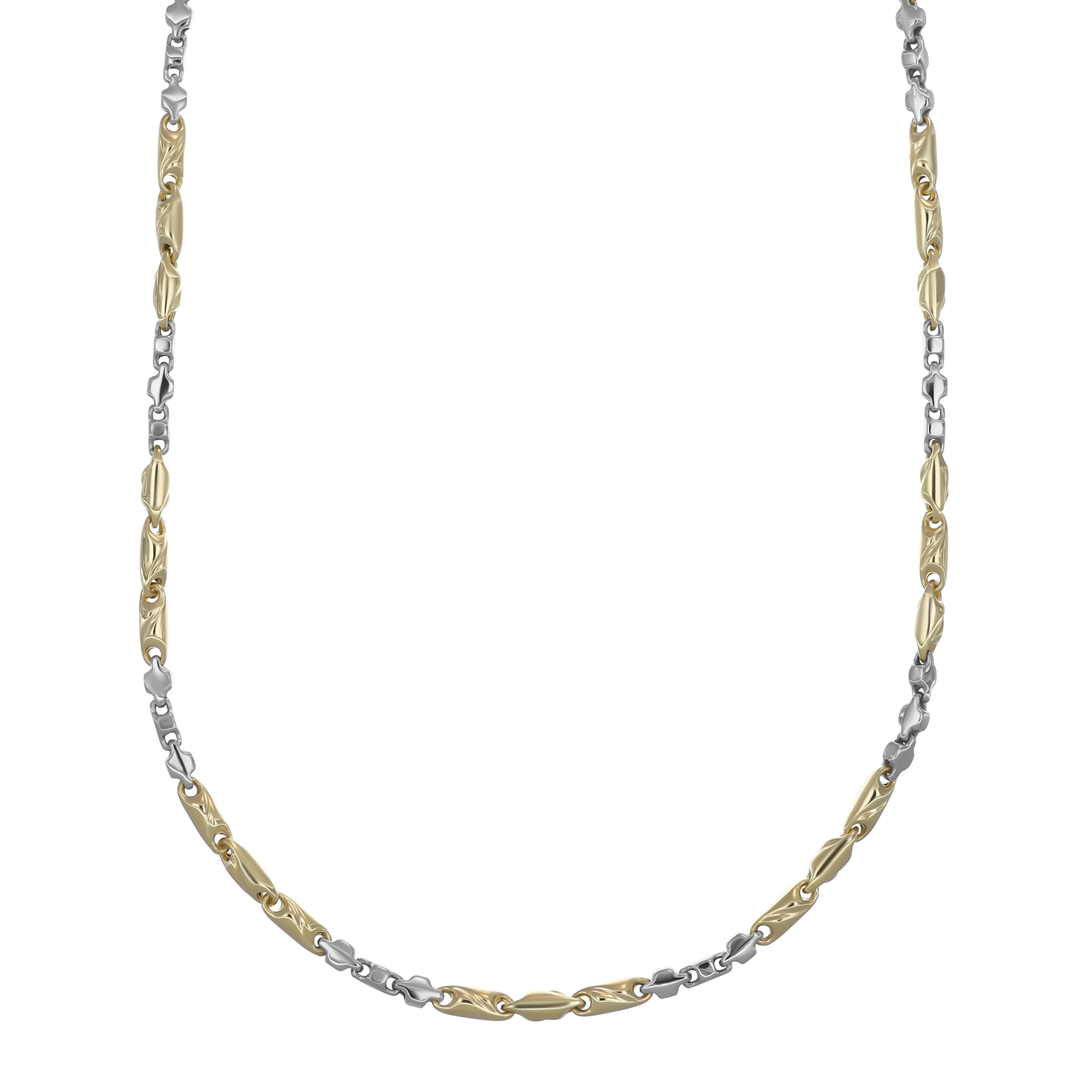 Collana - 18 carati Oro giallo, Oro bianco