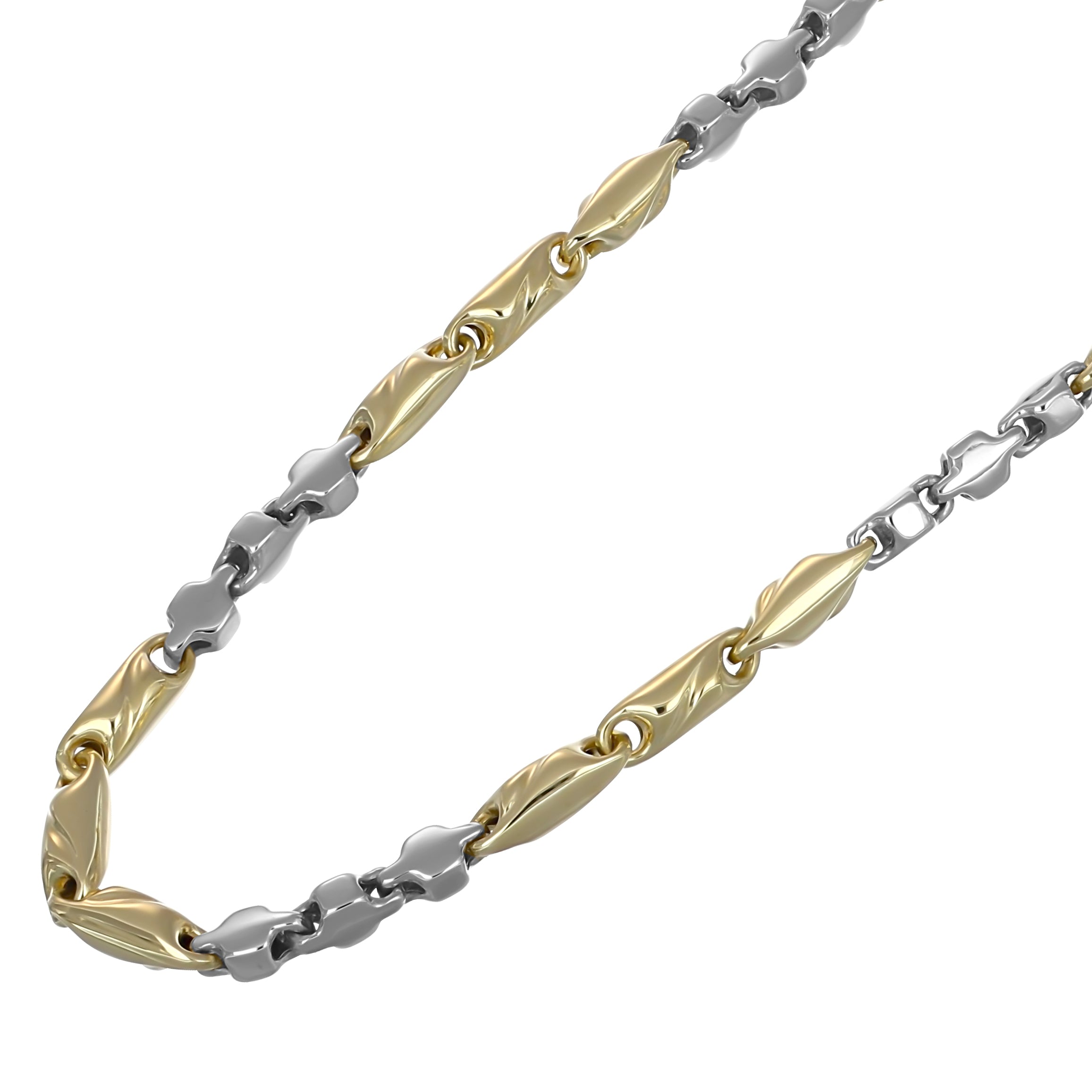 Collana - 18 carati Oro giallo, Oro bianco