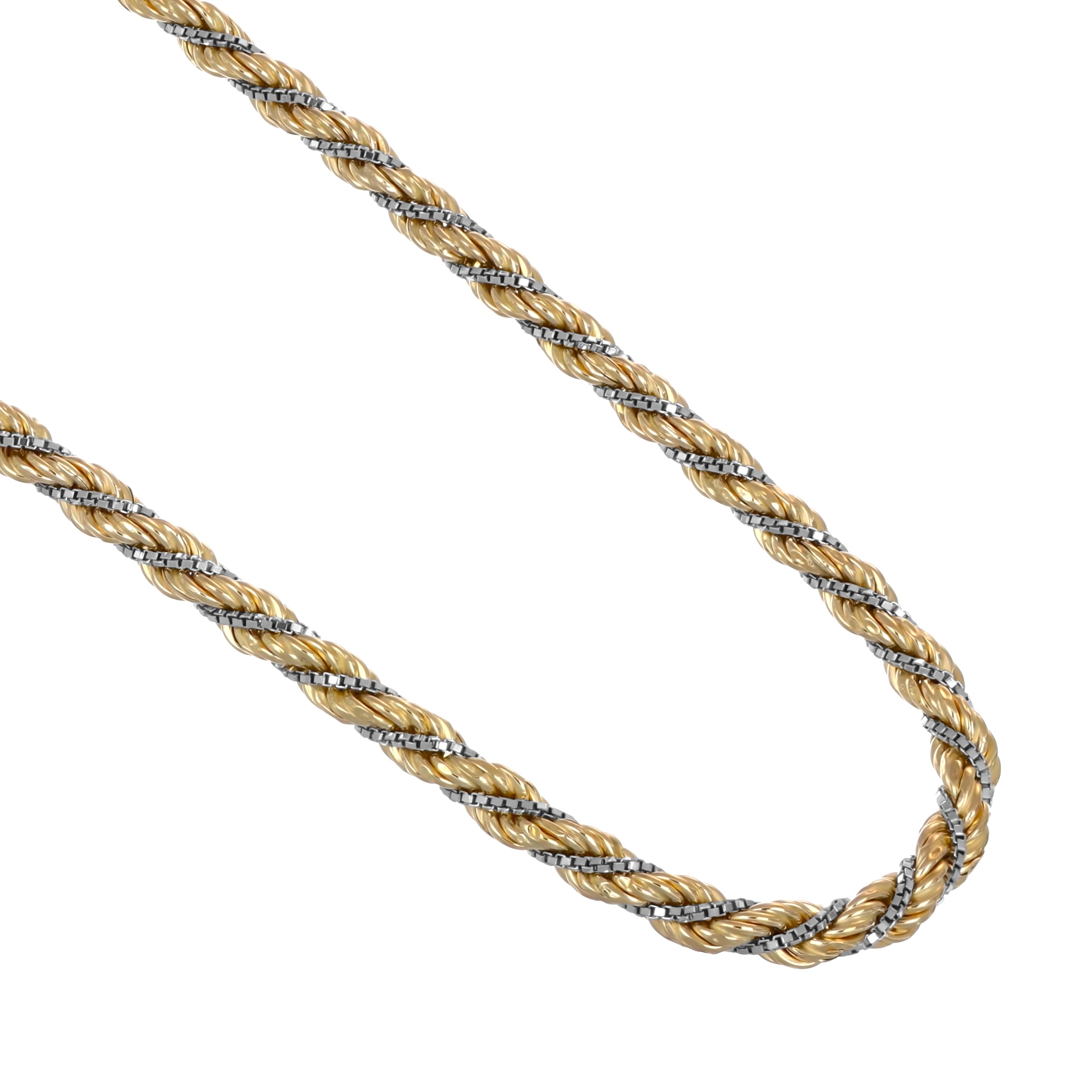 Collana - 18 carati Oro giallo, Oro bianco