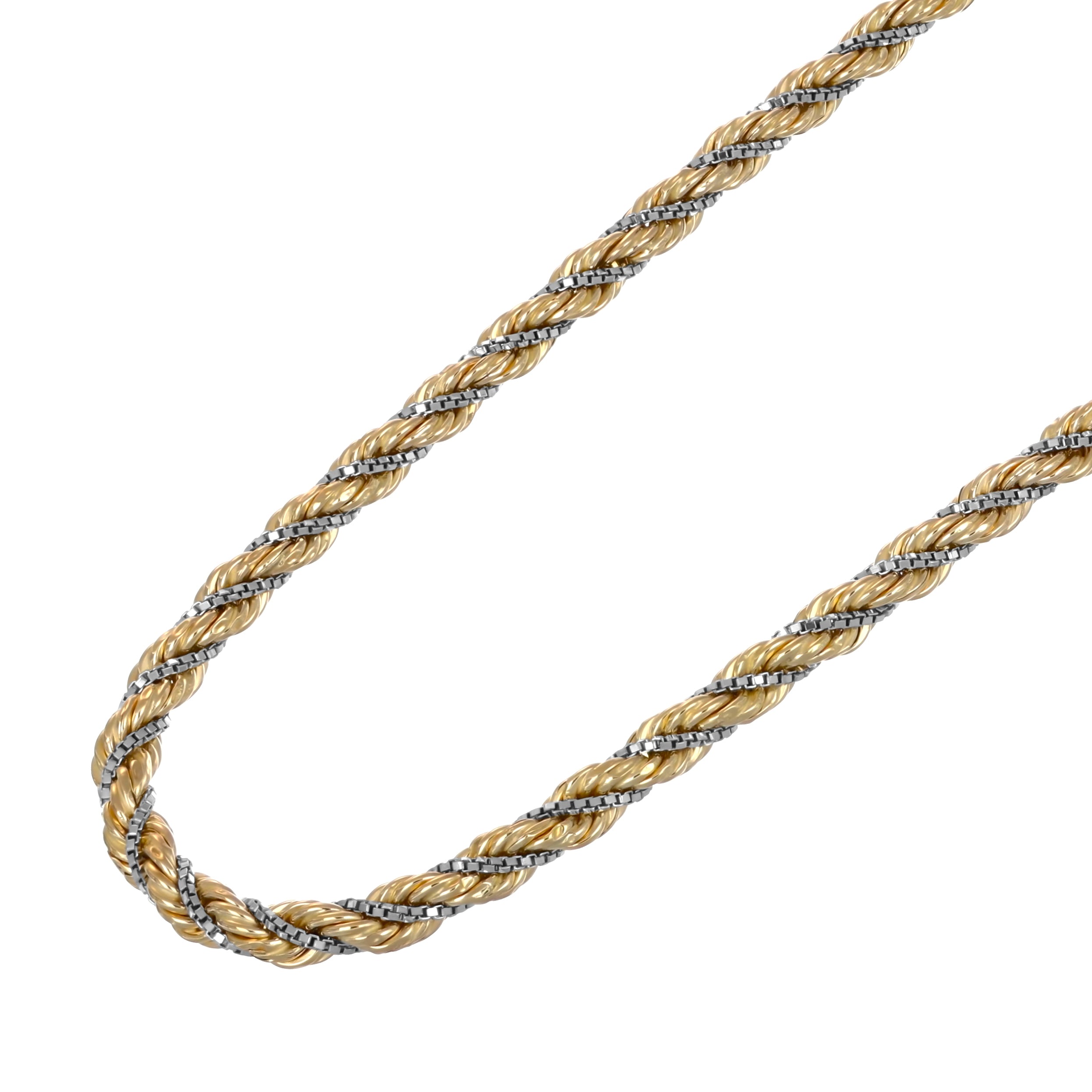 Collana - 18 carati Oro giallo, Oro bianco