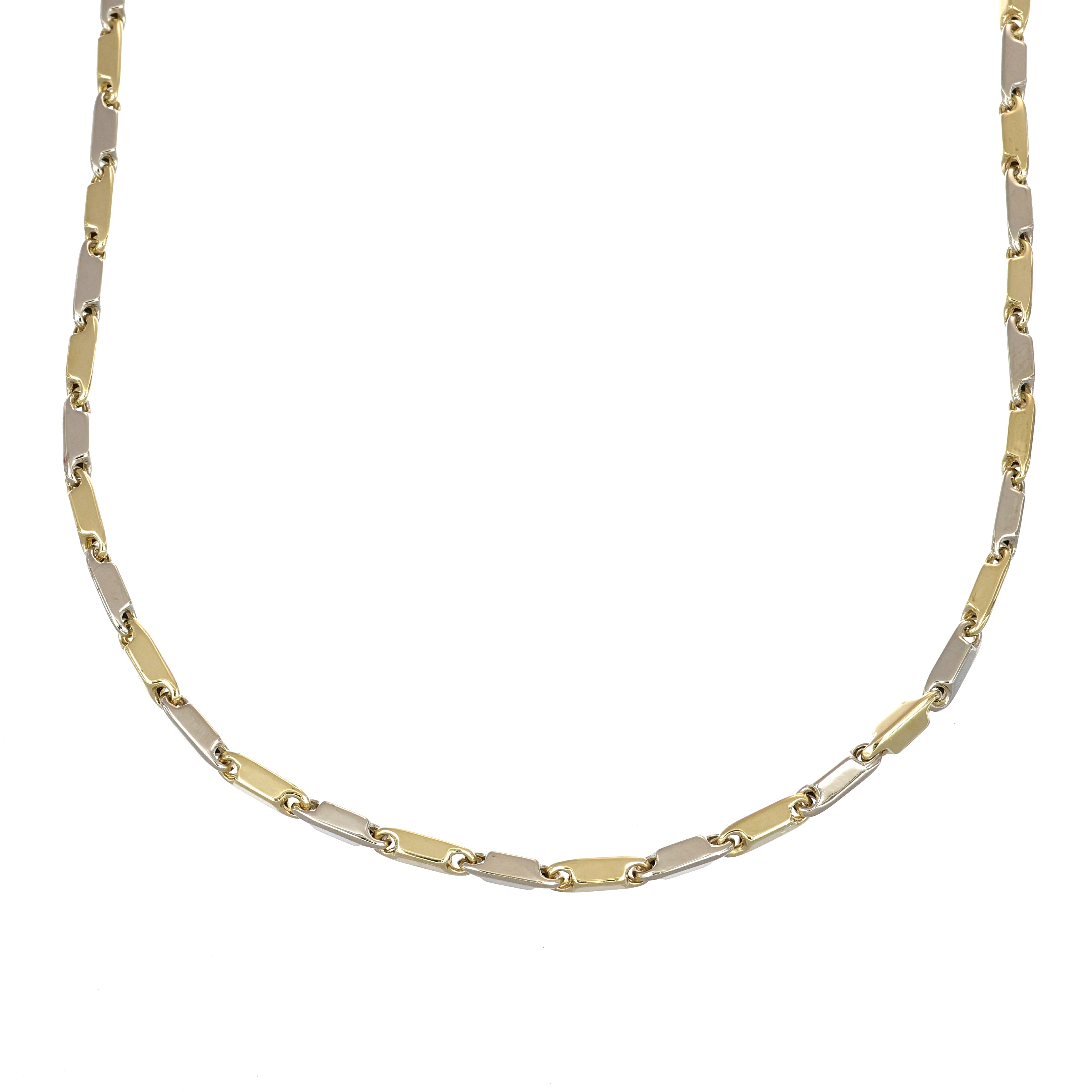 Collana - 18 carati Oro giallo, Oro bianco