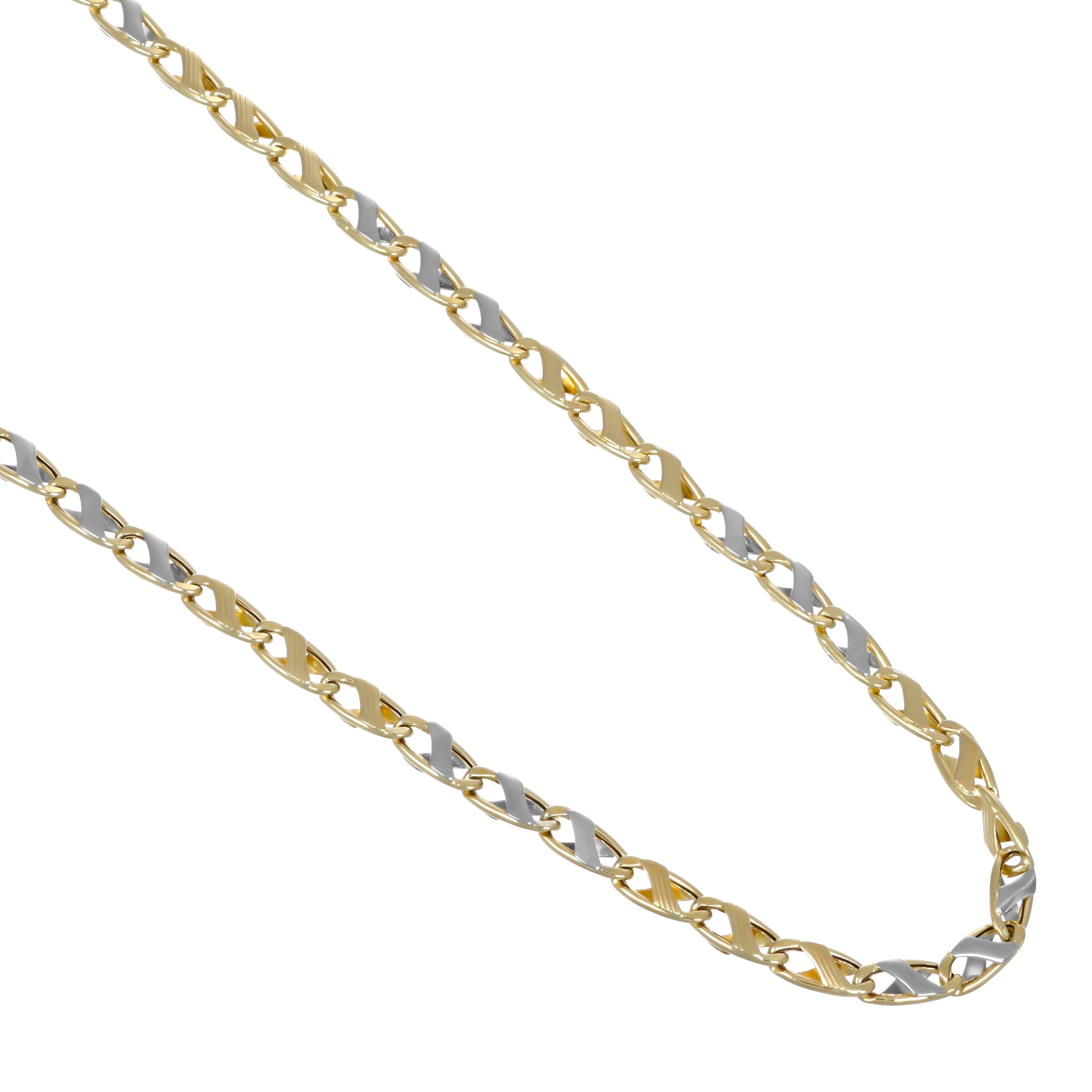 Collana - 18 carati Oro giallo, Oro bianco