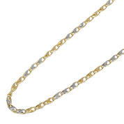 Collana - 18 carati Oro giallo, Oro bianco