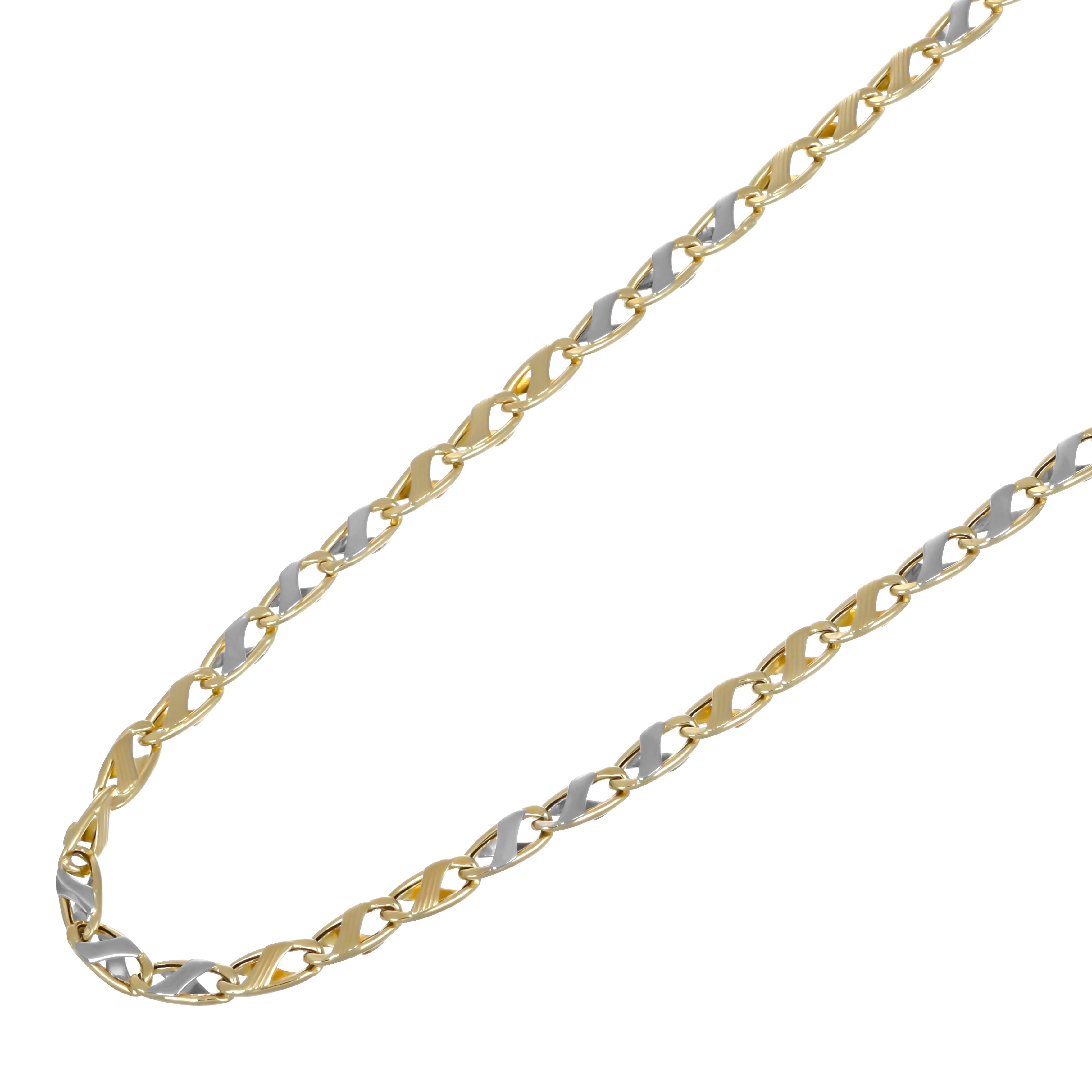 Collana - 18 carati Oro giallo, Oro bianco
