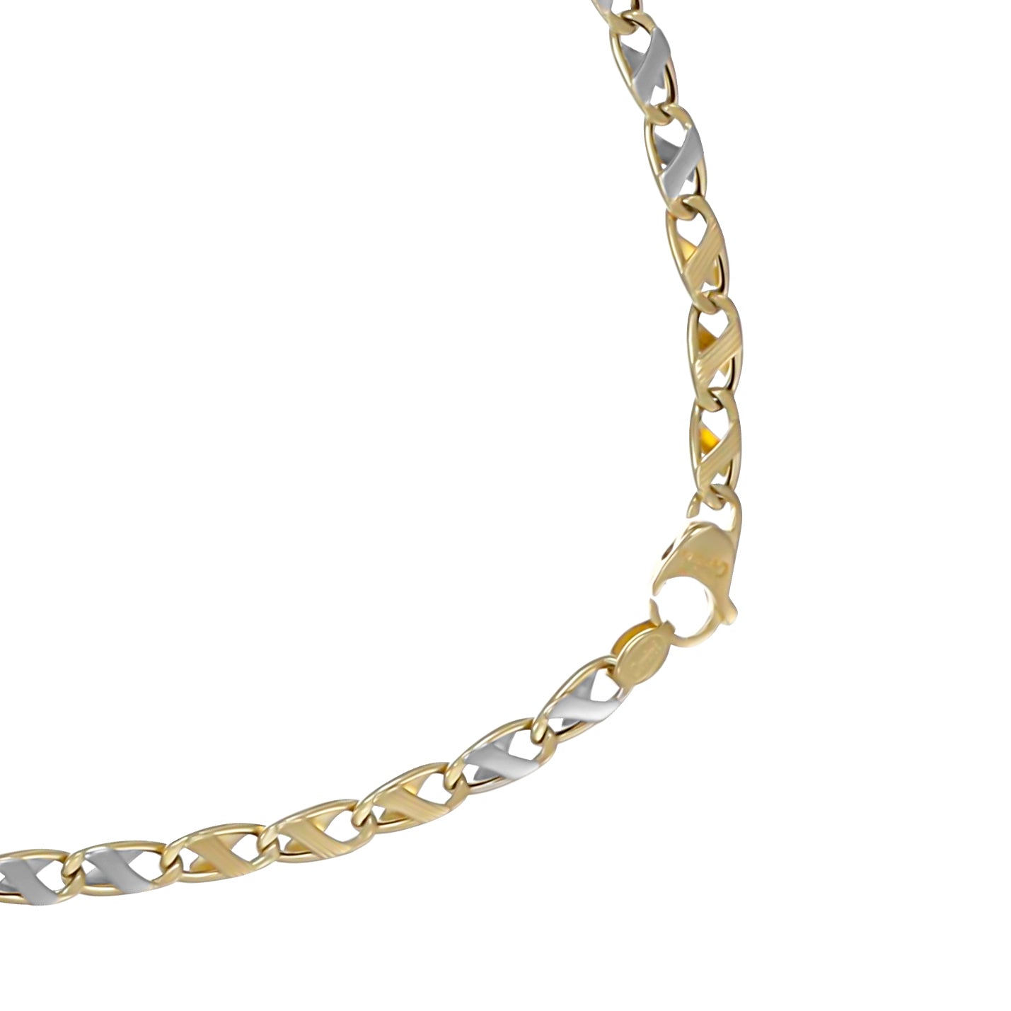 Collana - 18 carati Oro giallo, Oro bianco