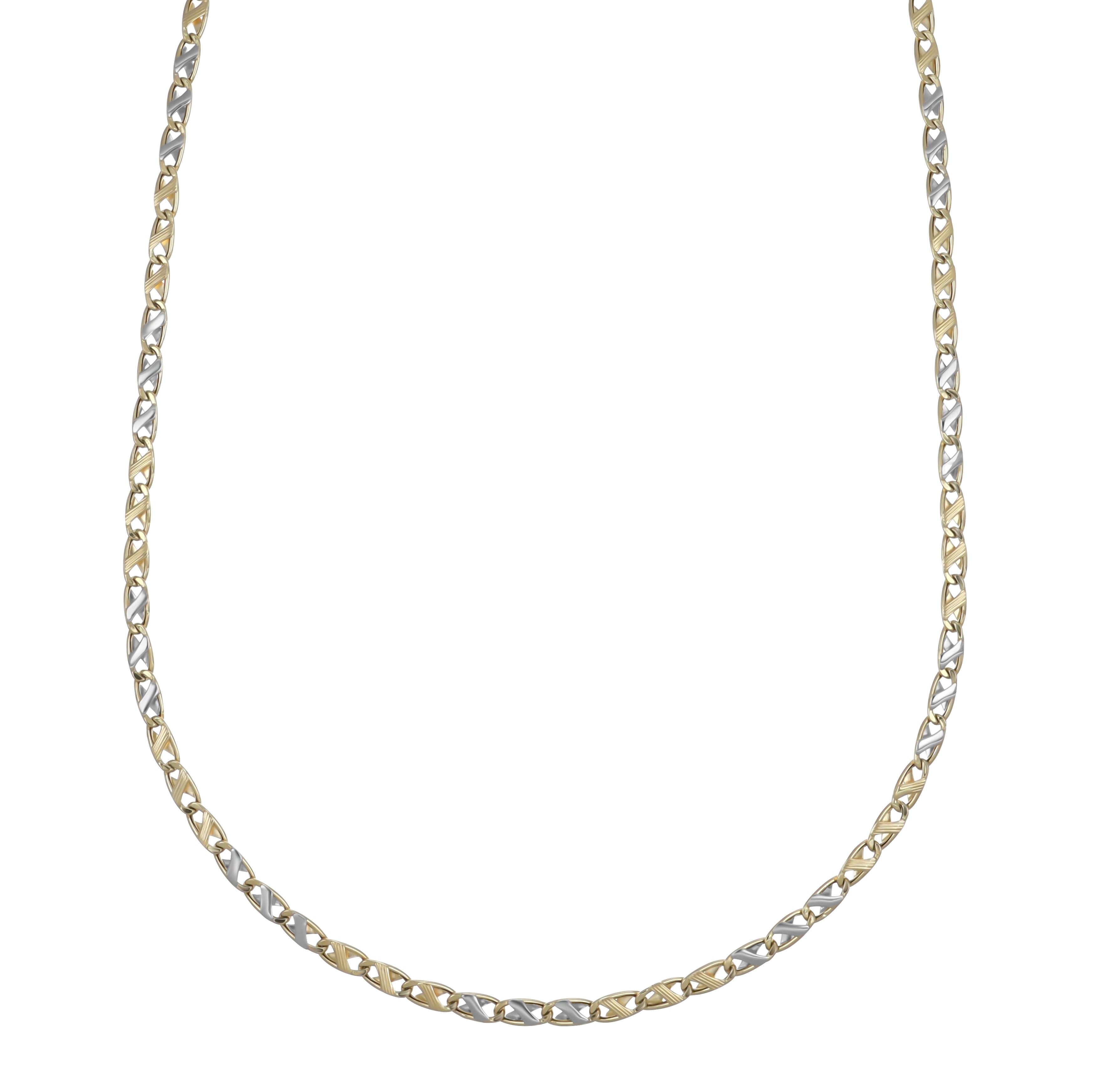 Collana - 18 carati Oro giallo, Oro bianco