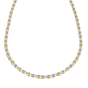 Collana - 18 carati Oro giallo, Oro bianco