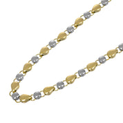 Collana - 18 carati Oro giallo, Oro bianco