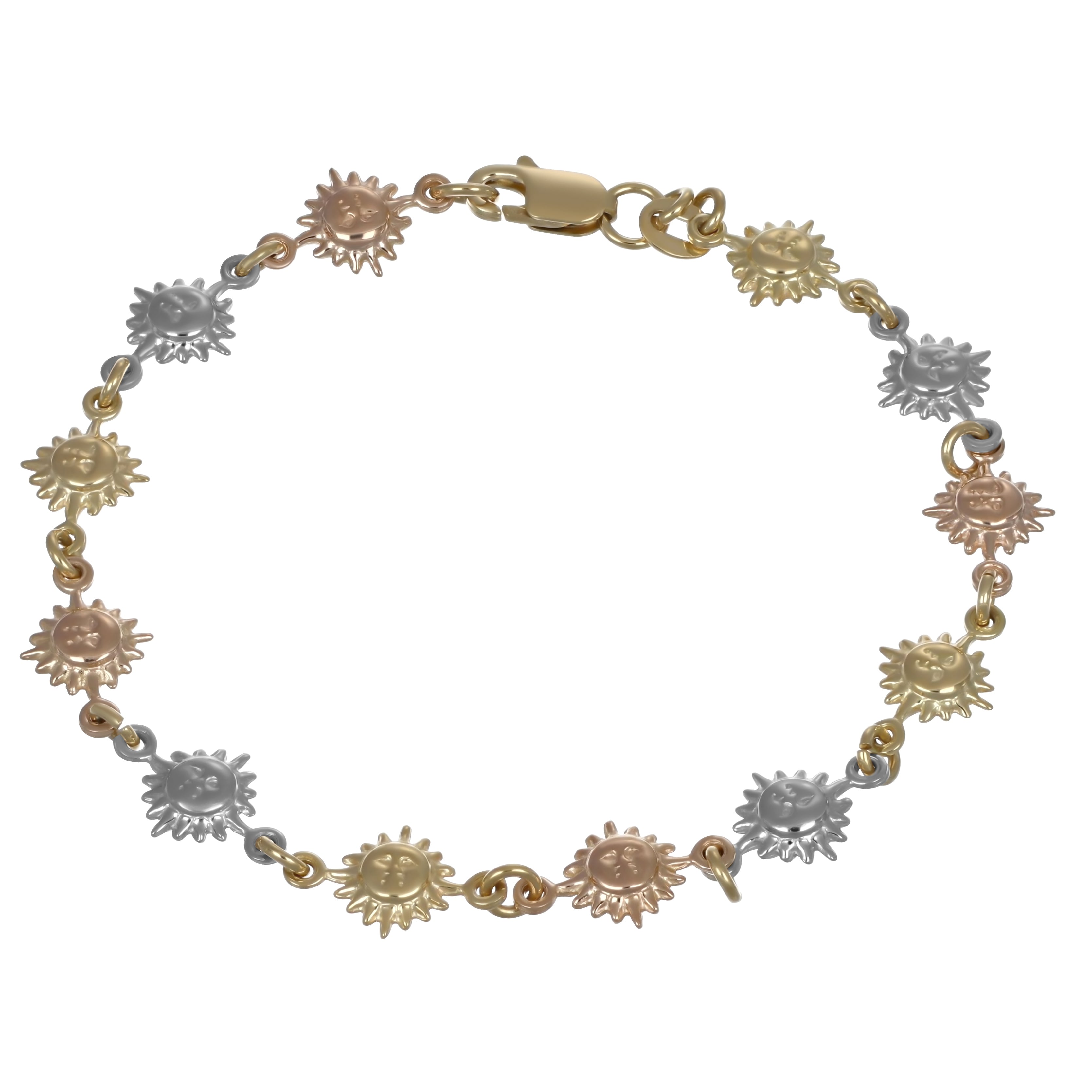 Bracciale - 18 carati Oro giallo, Oro bianco, Oro rosa