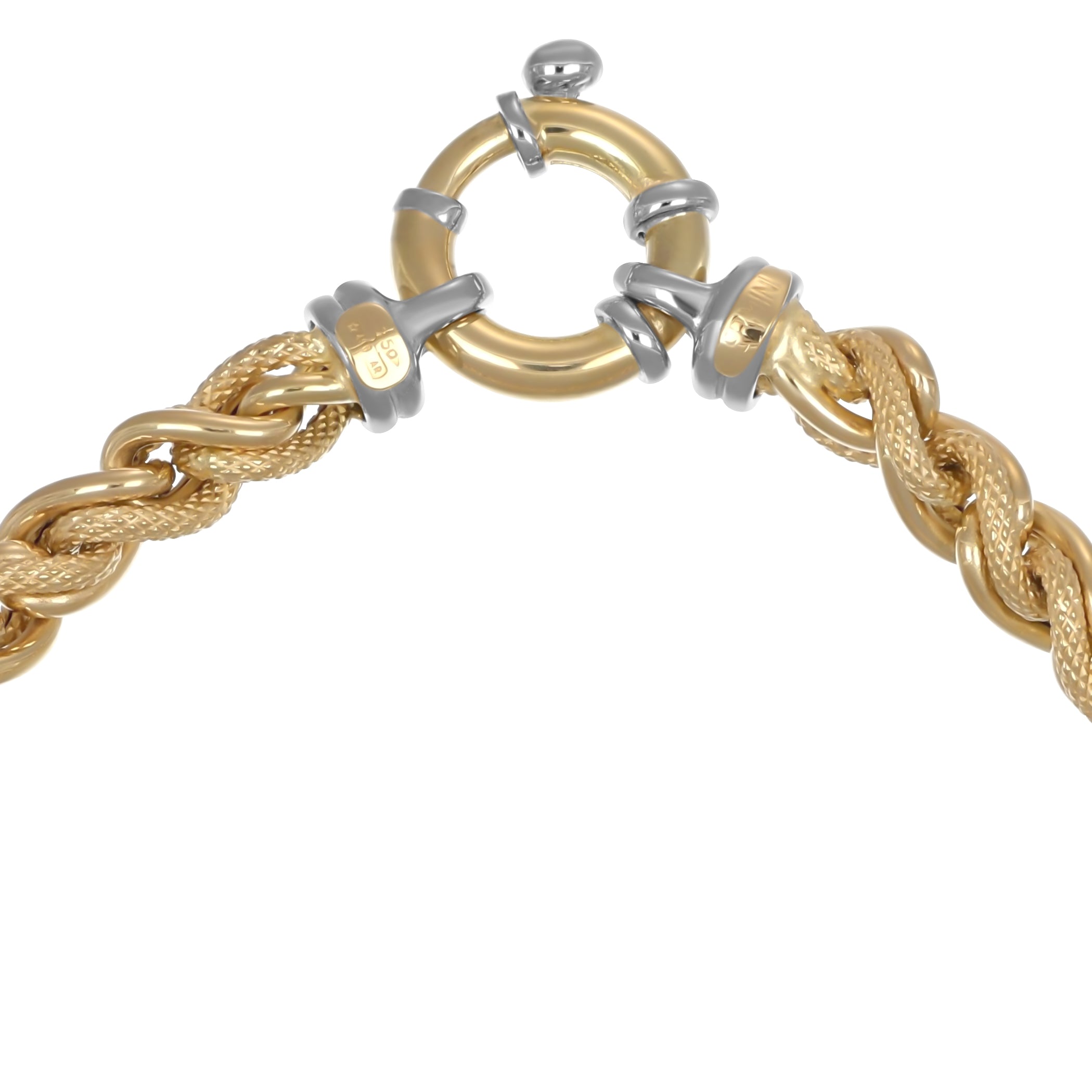 Bracciale - 18 carati Oro giallo, Oro bianco