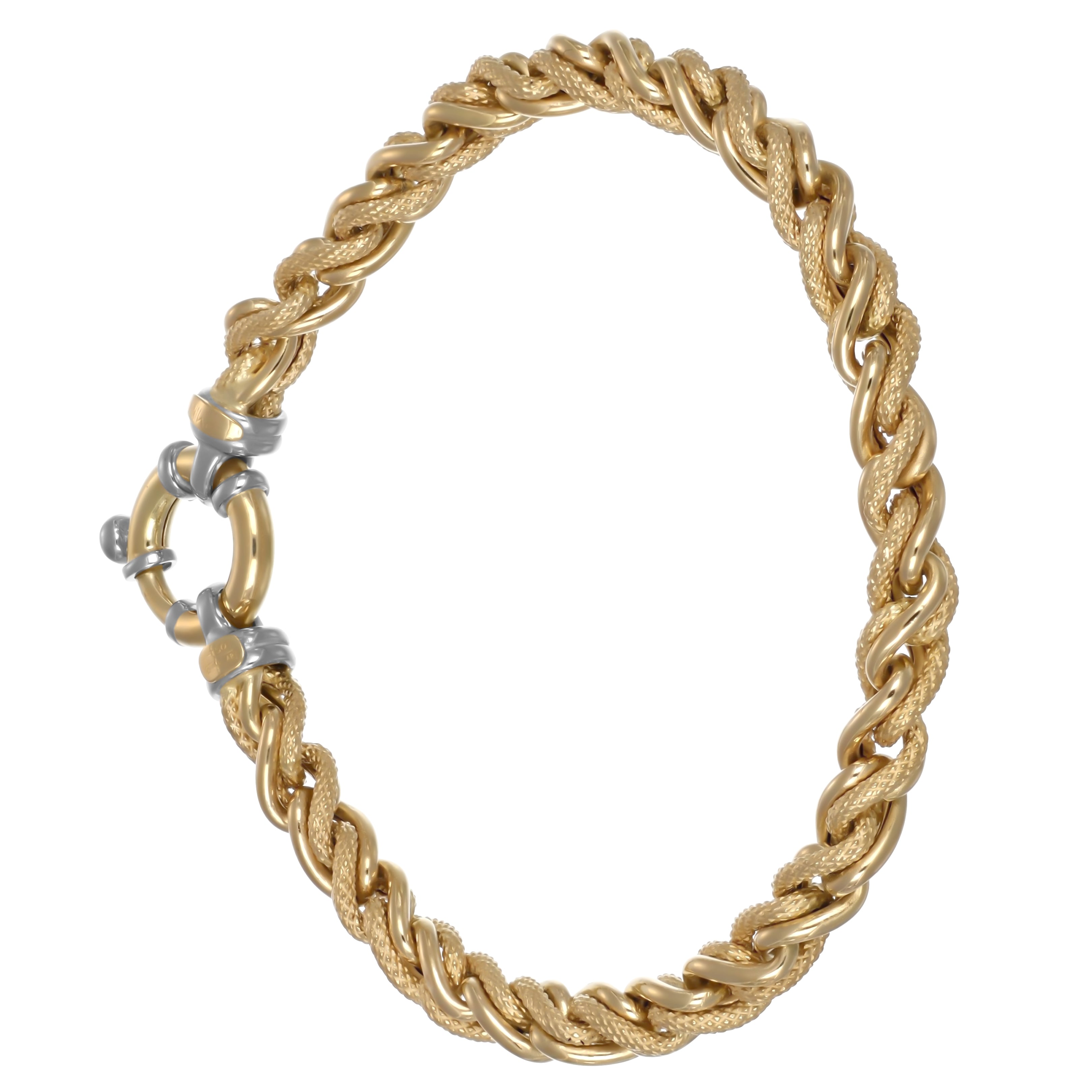 Bracciale - 18 carati Oro giallo, Oro bianco