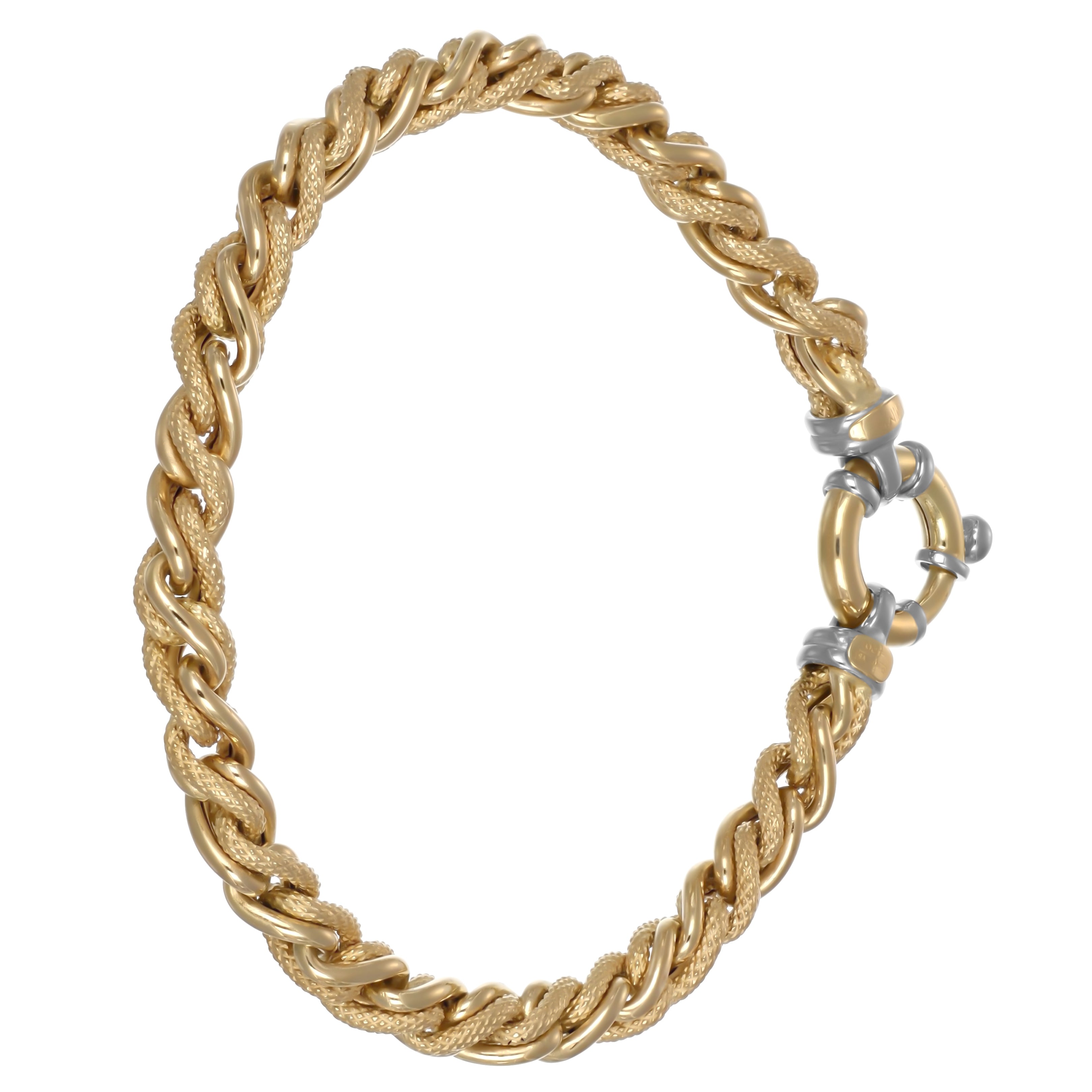 Bracciale - 18 carati Oro giallo, Oro bianco