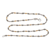 Collana - 18 carati Oro bianco, Oro rosa