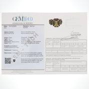 Bracciale - 18 carati Oro giallo, Argento, Quarzo fumè - microperle-rubini - 240.00ct. tw.