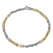 Bracciale - 18 carati Oro giallo, Oro bianco