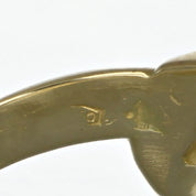 Anello - 18 carati Oro bianco, Oro giallo - 0.08ct. tw. Diamante (Naturale) - Made in Italy - Handmade