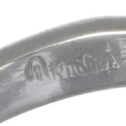 Anello - 18 carati Oro bianco, Oro giallo - 0.04ct. tw. Diamante (Naturale) - Made in Italy - Handmade