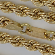 Collana con ciondolo - 18 carati Oro giallo Ametista - Made in Italy - Handmade
