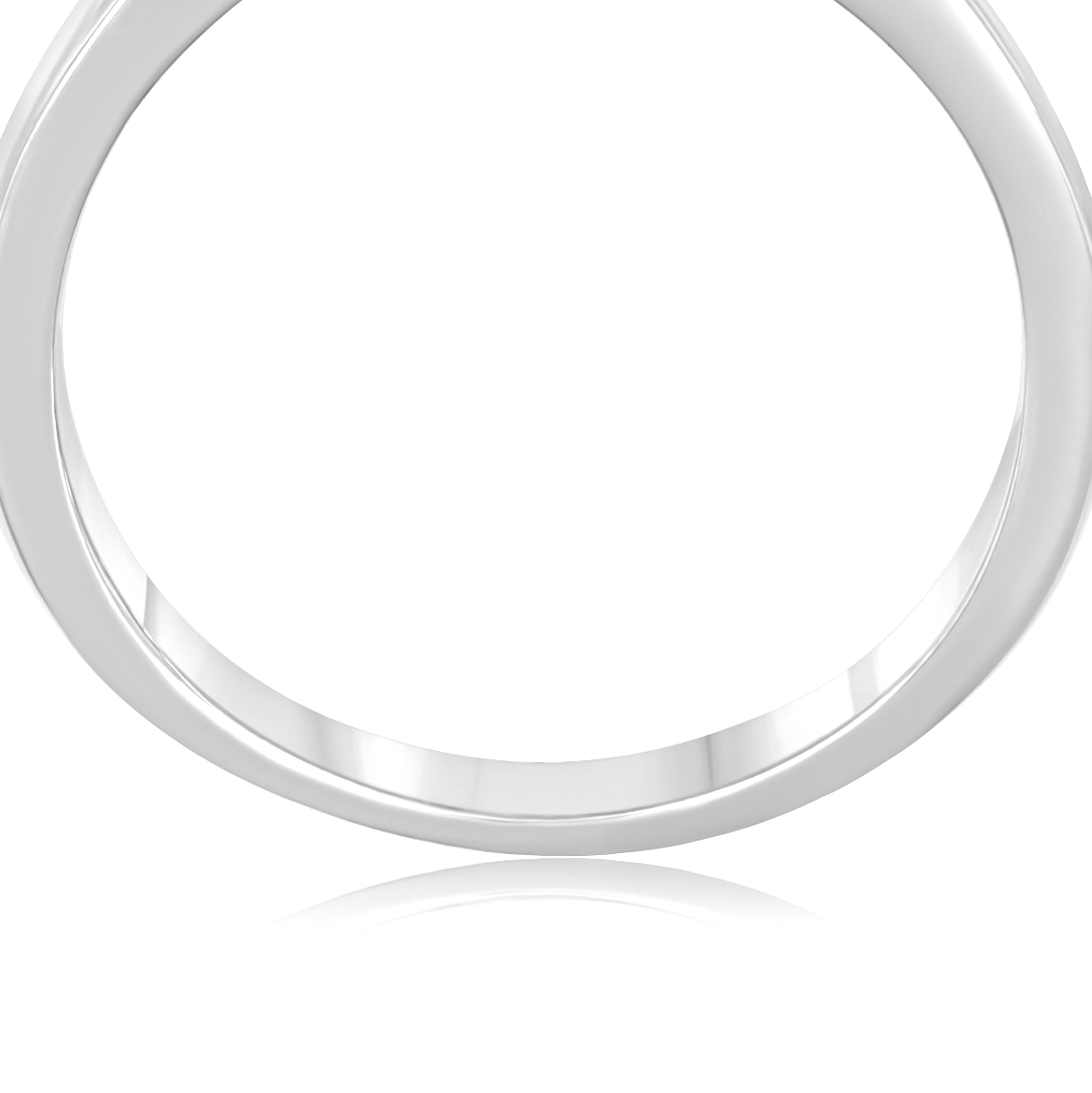 Anello - 18 carati Oro bianco - 2.71ct. tw. Acquamarina - Diamante