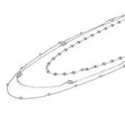 Collana in Argento 925 Rodio