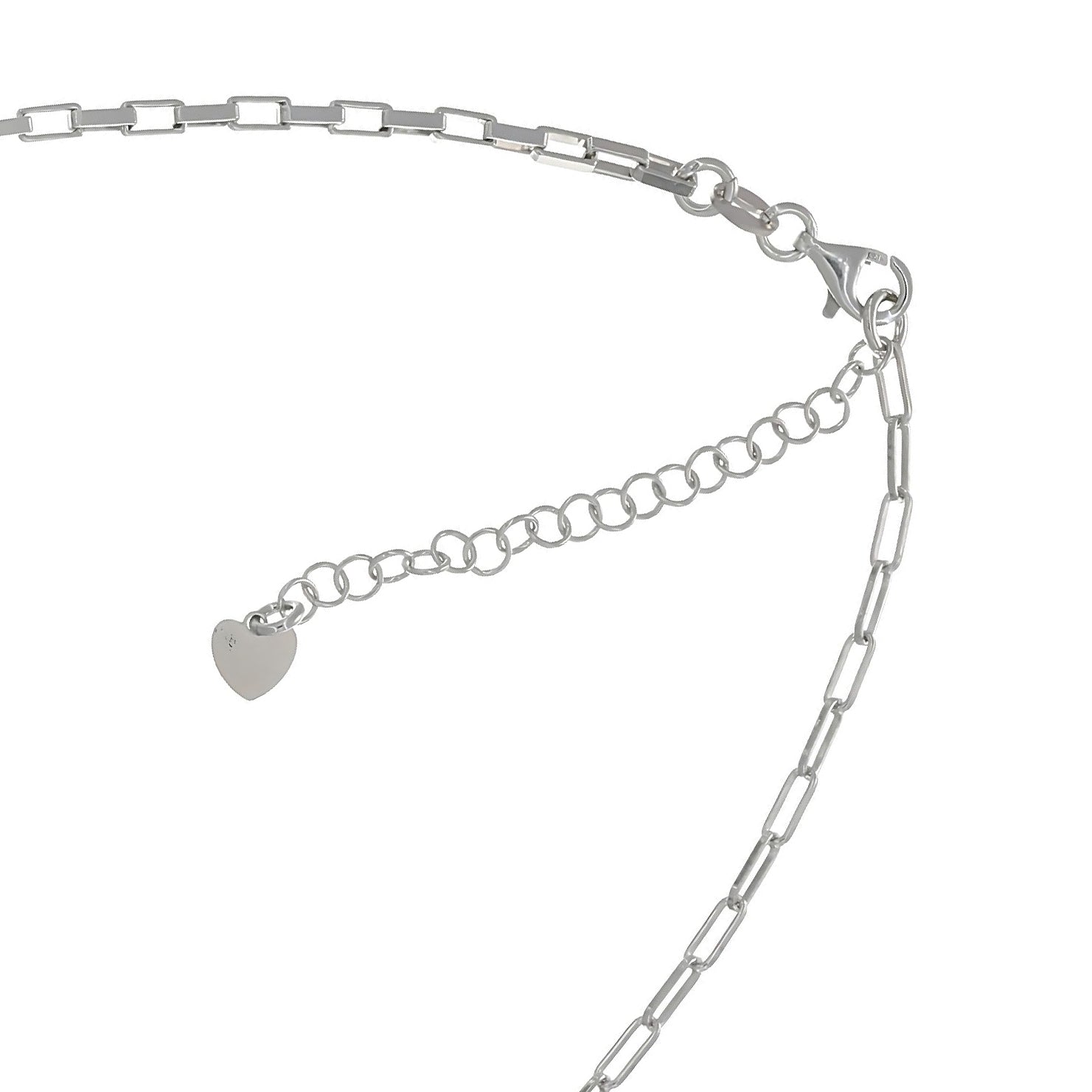 Collana in Argento 925 Rodio