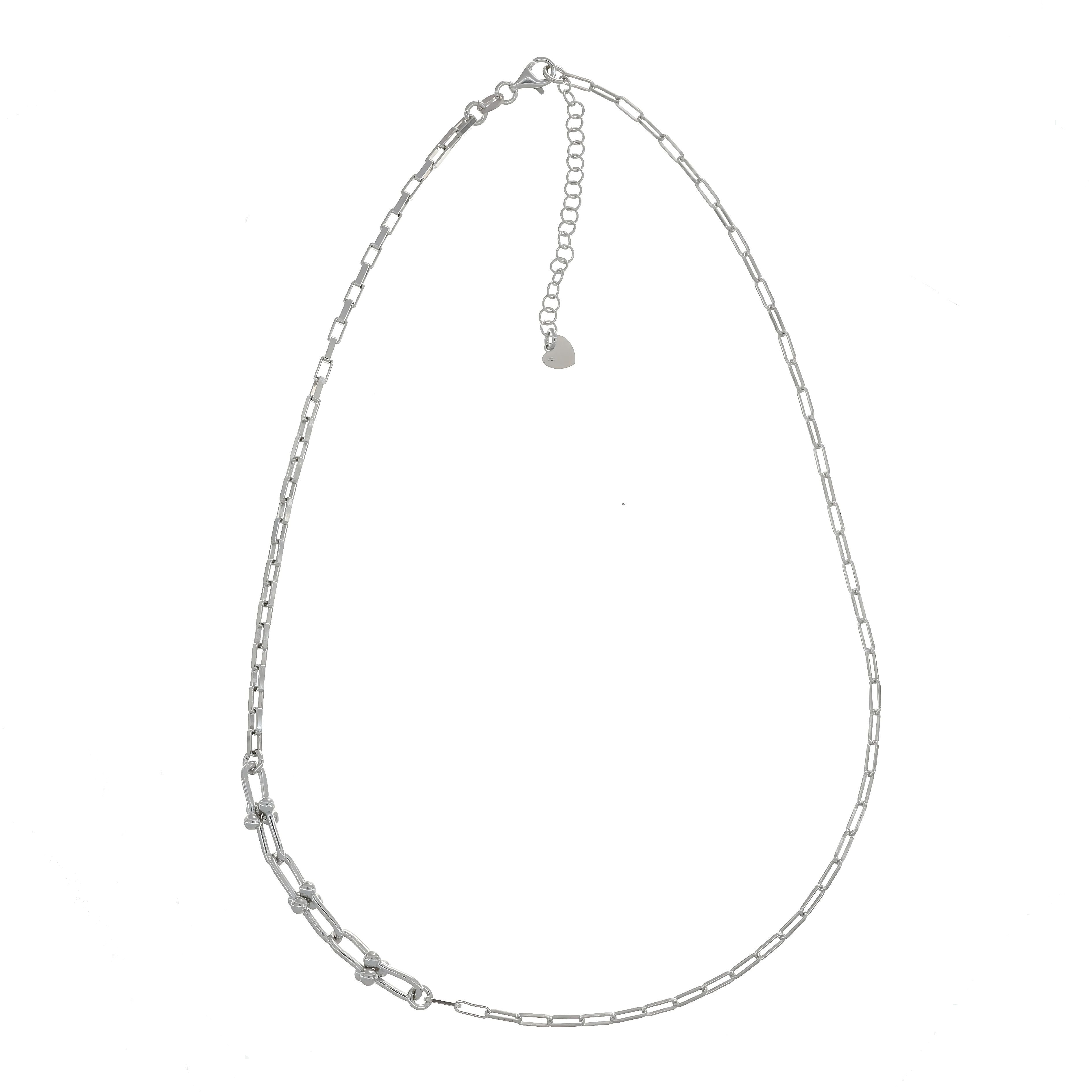 Collana in Argento 925 Rodio