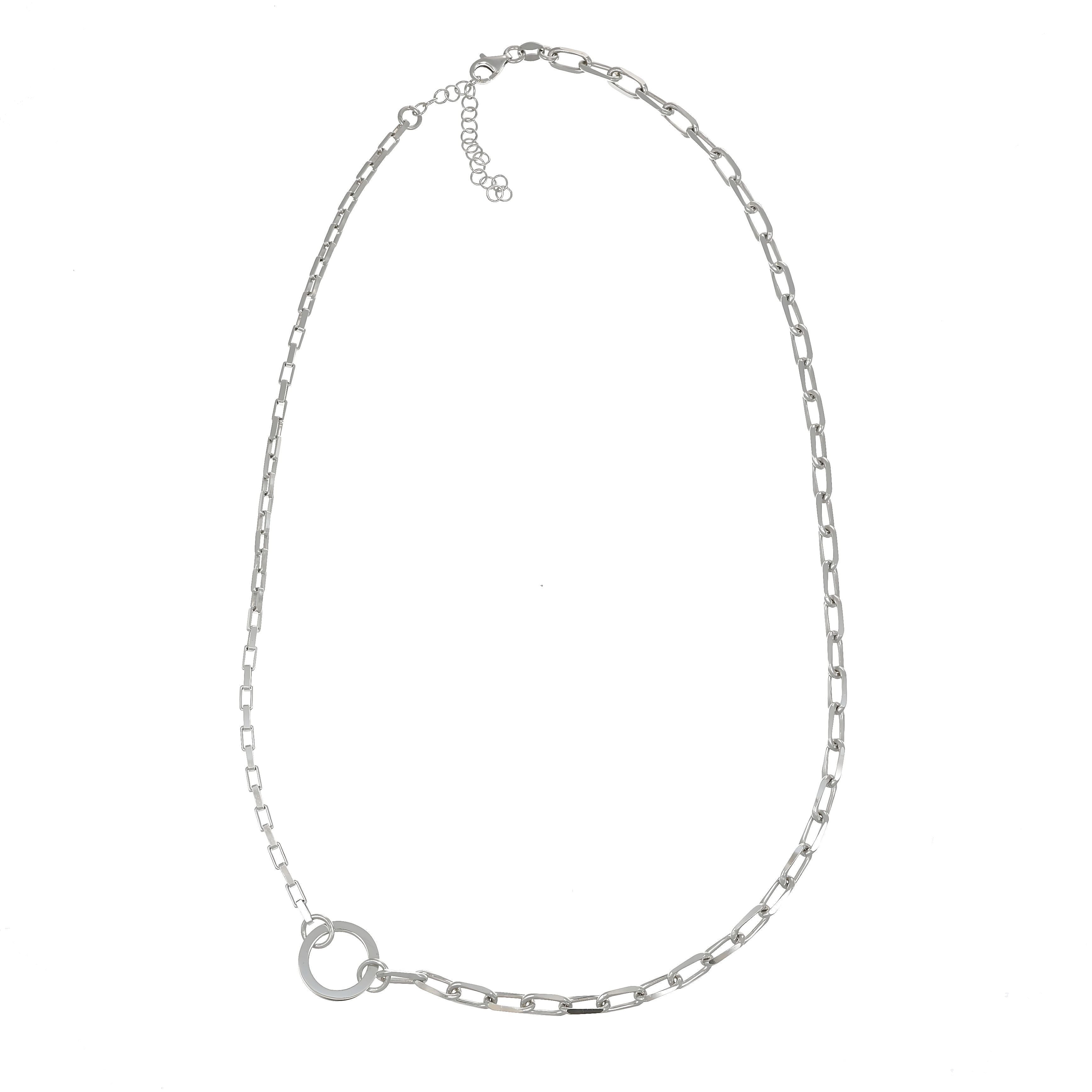 Collana in Argento 925 Rodio