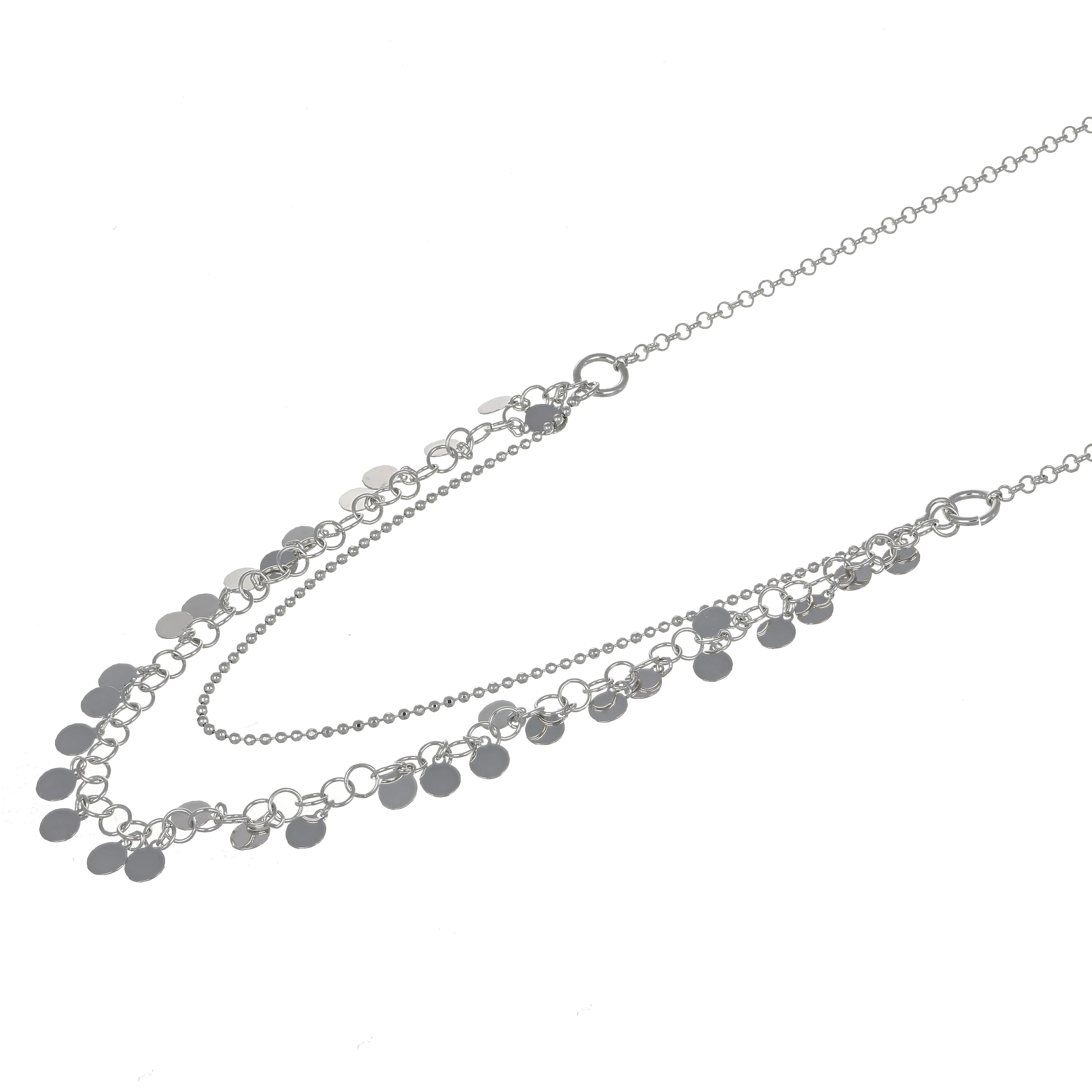 Collana in Argento 925 Rodio