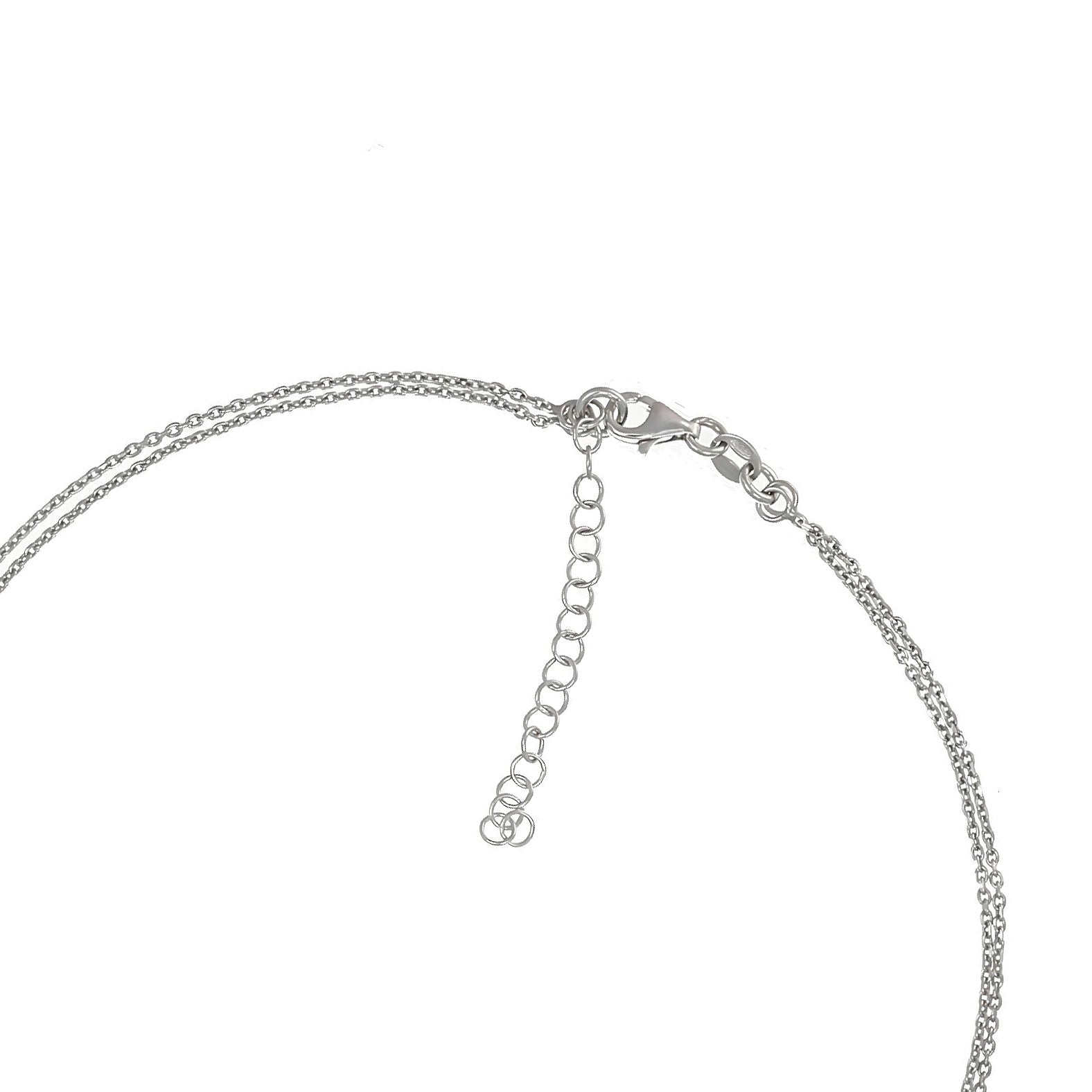 Collana in Argento 925 Rodio