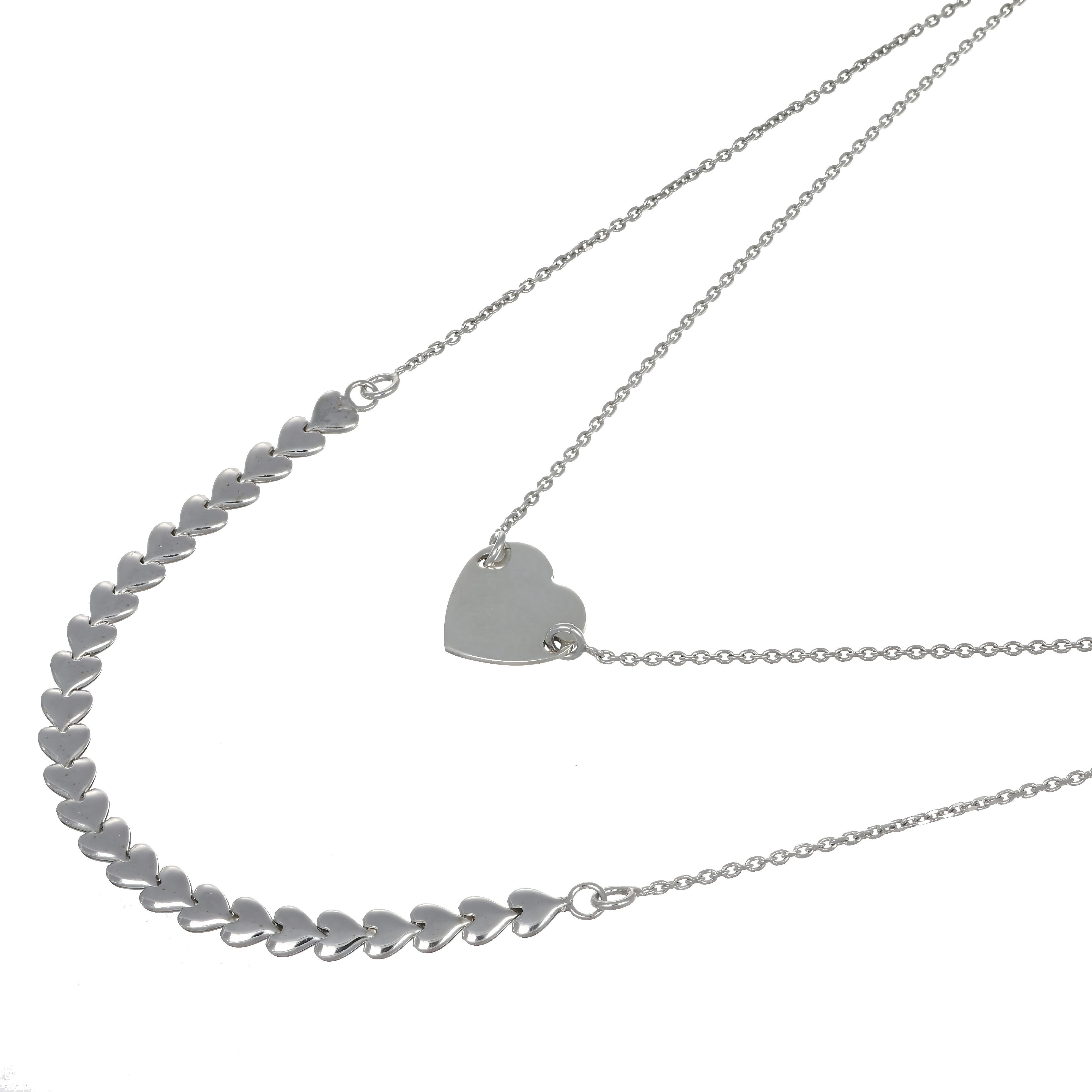 Collana in Argento 925 Rodio