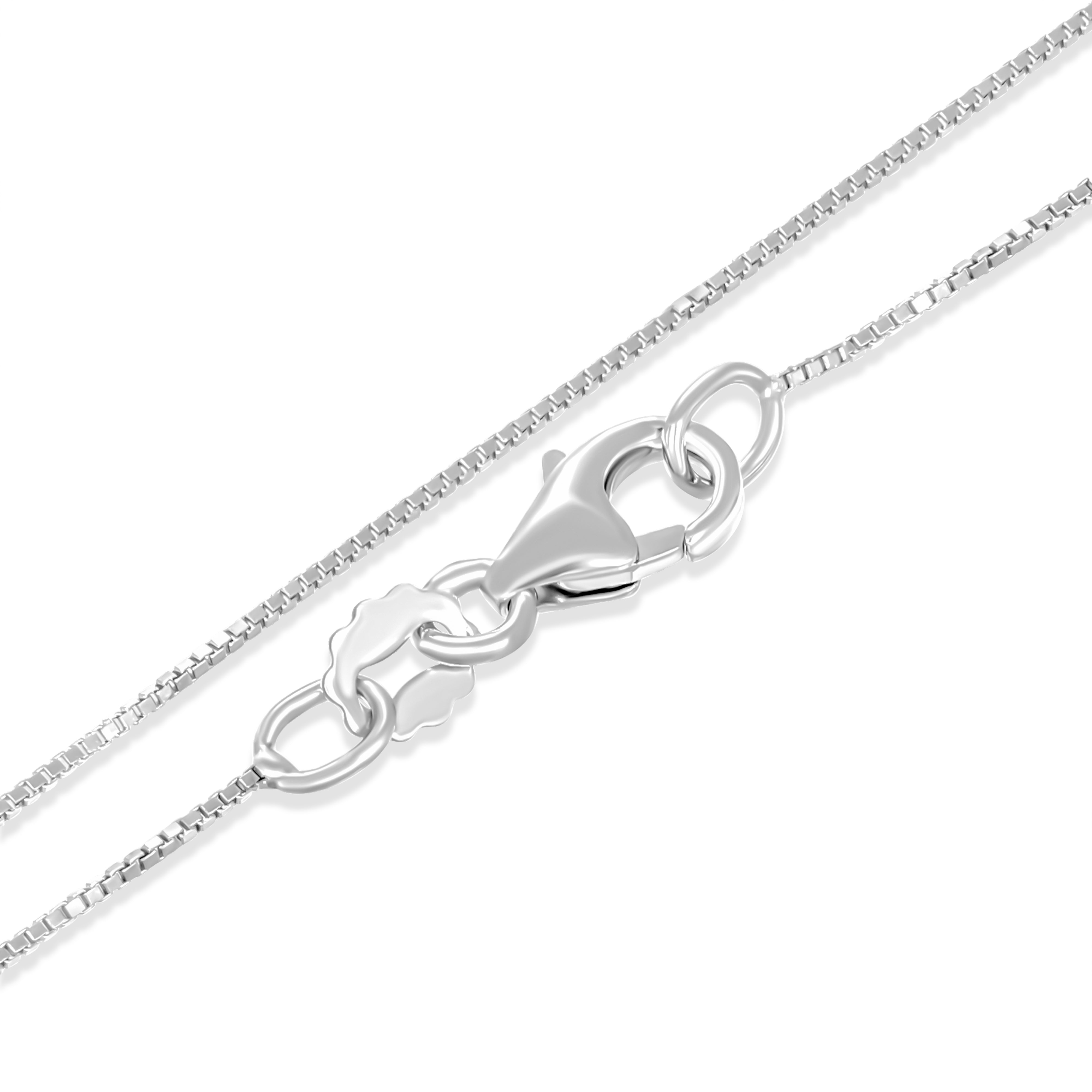 Collana con ciondolo - 18 carati Oro bianco - 0.98ct. tw. Zaffiro - Diamante