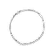 Bracciale - 18 carati Oro bianco - 0.24ct. tw. Diamante (Naturale)