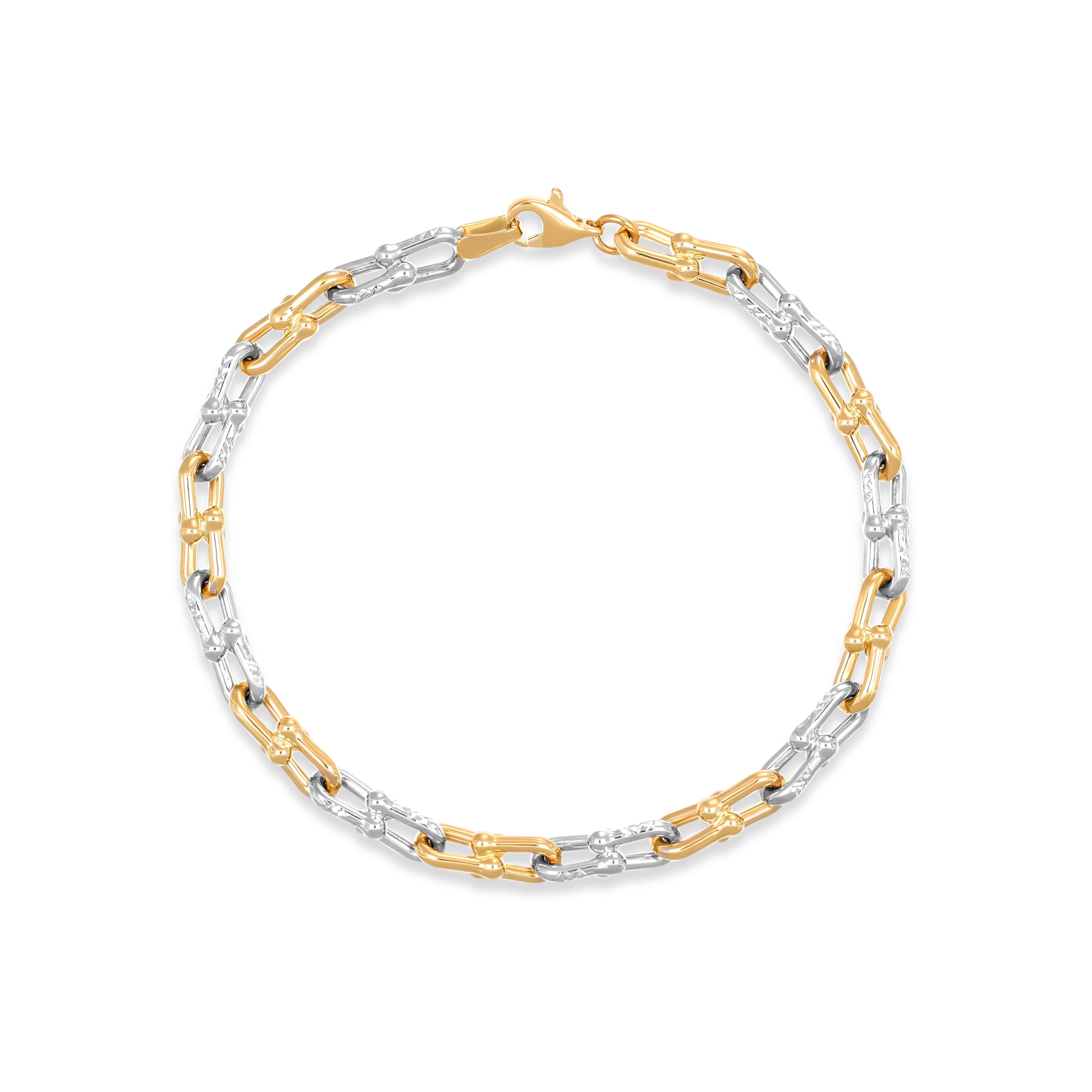 Bracciale - 18 carati Oro bianco, Oro giallo