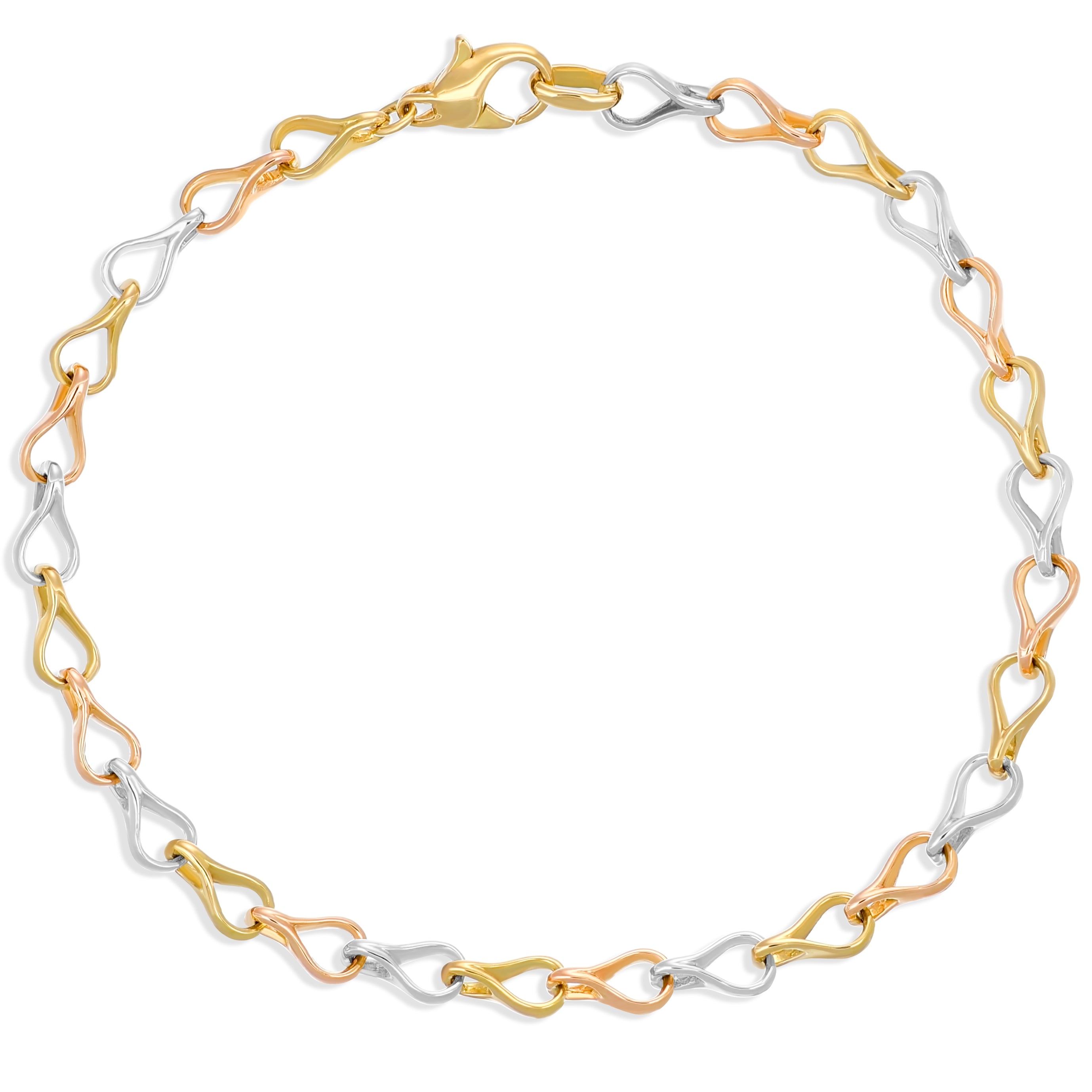 Bracciale - 18 carati Oro bianco, Oro giallo