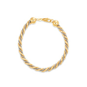 Bracciale - Oro bianco 18 kt, Oro giallo